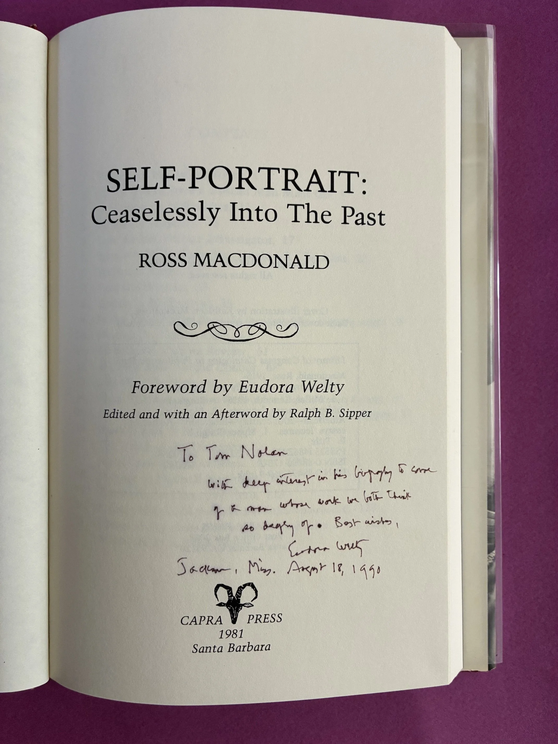 Macdonald, Ross. Self-Portrait Inscription.jpeg
