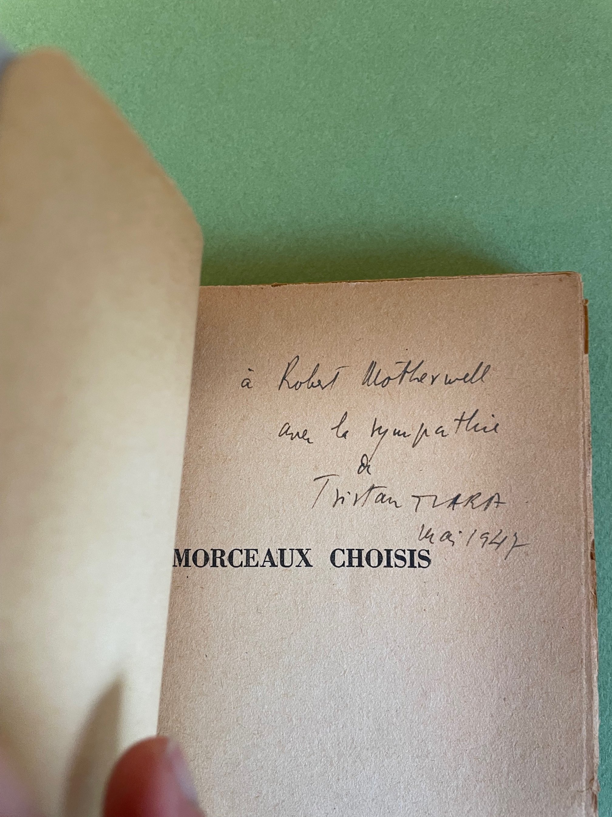 cassou, Morceau Choisis inscription.jpg