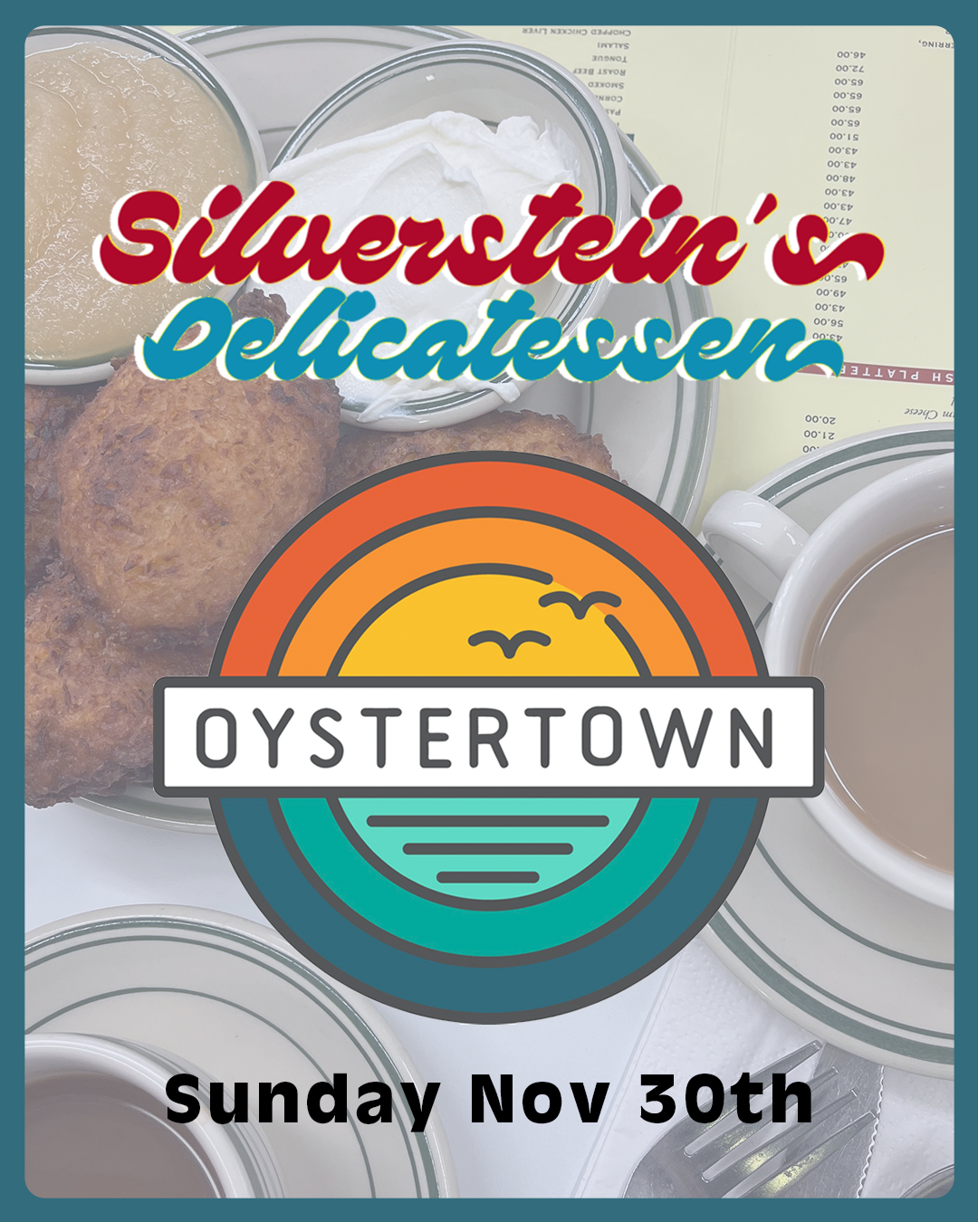 SUNDAY MUNCH COLLAB SILVERSTEIN’S BAGEL DELIGHTS &amp; OYSTERTOWN
