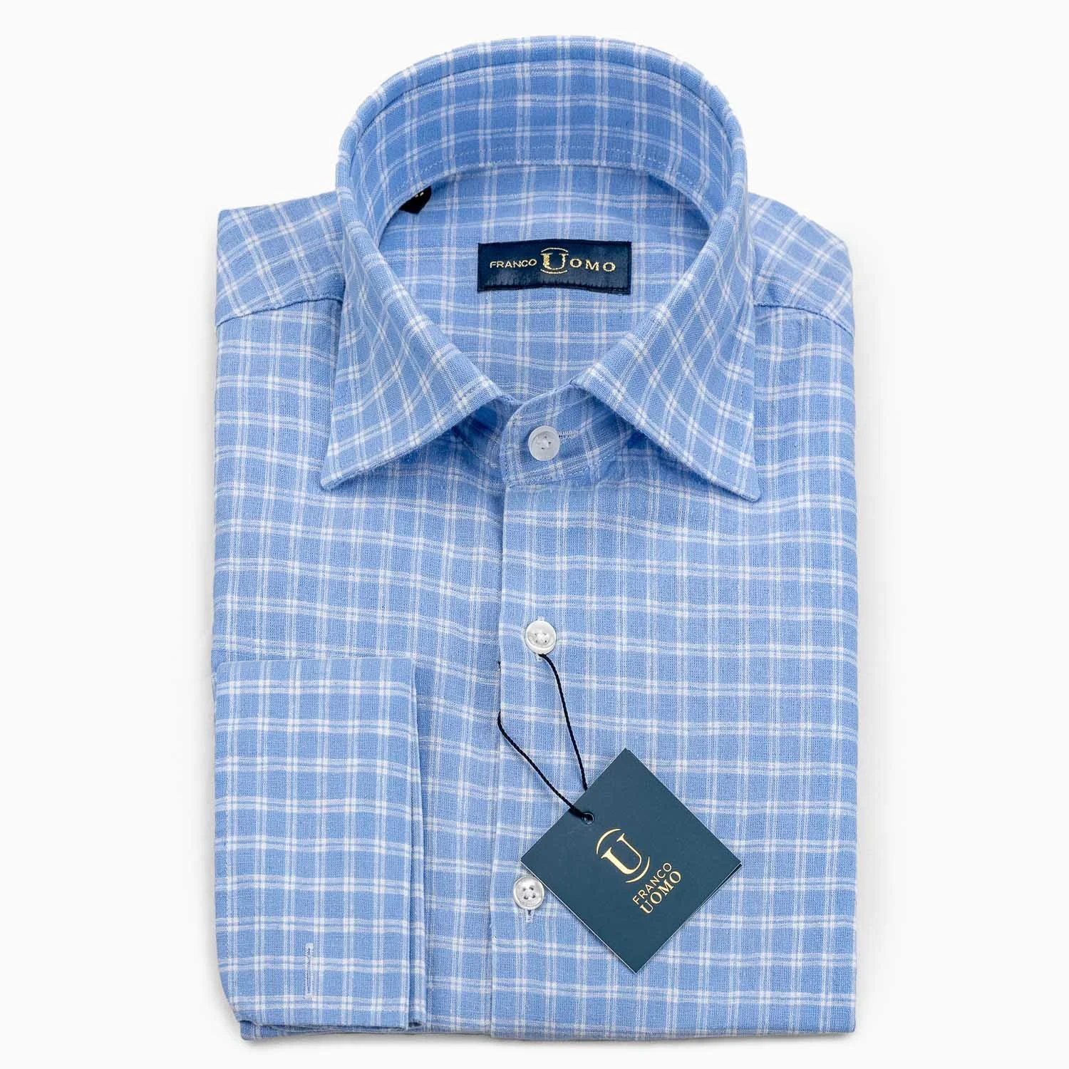 Style 49 Luxe Egyptian Linen Dress Shirt  Franco Uomo