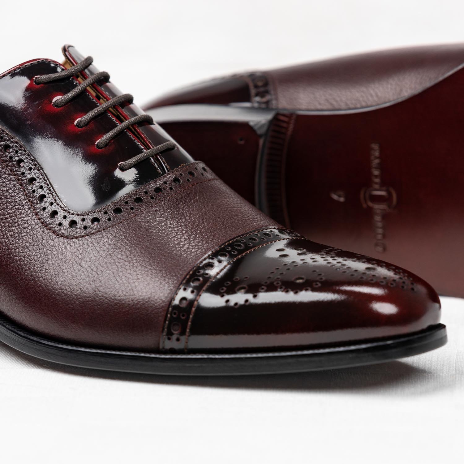 burgundy dress shoes