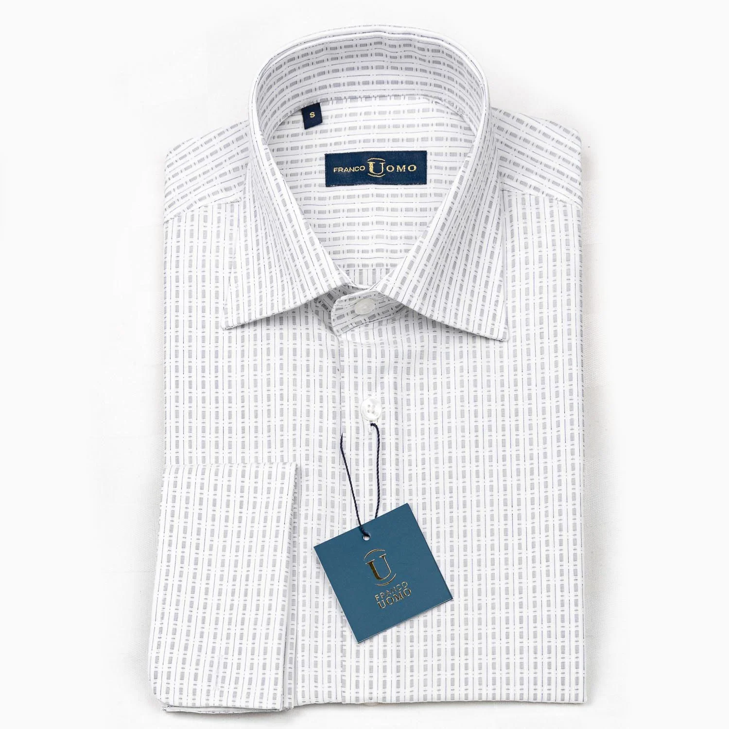 Style 37 Luxe Egyptian Cotton Dress Shirt Franco Uomo Style 37 Luxe Egyptian Cotton Dress Shirt Franco Uomo