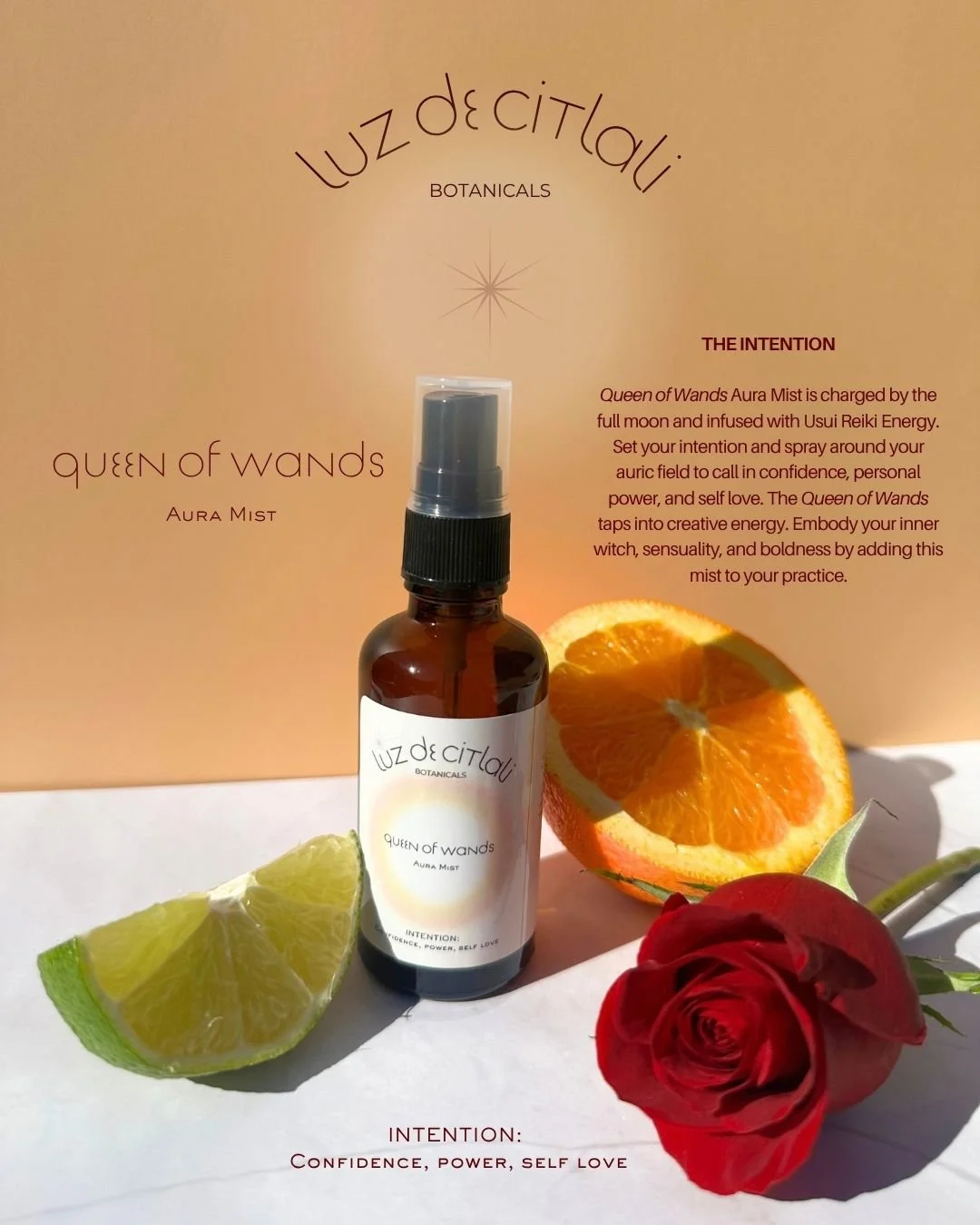 Queen of Wands Aura Mist