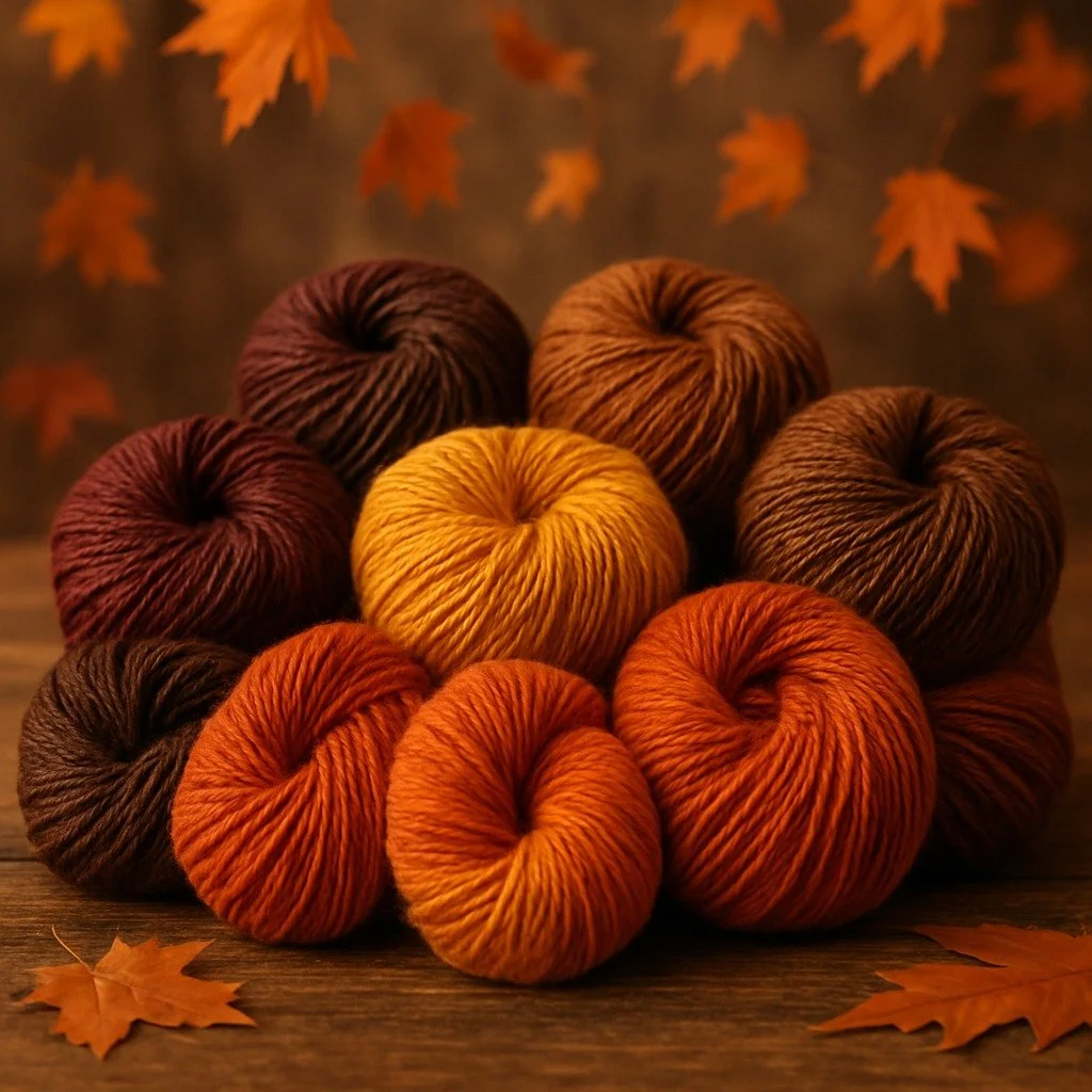 What's your favorite yarn color for fall projects? 🍂✨ Vote below and share your thoughts!