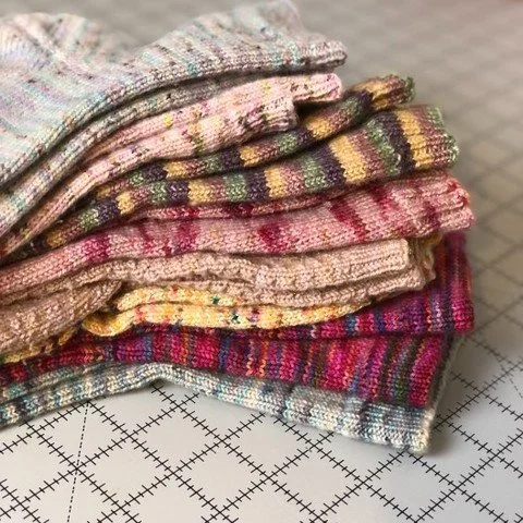 Yes, I absolutely LOVE knitting socks! 🧦💕 I always have a pair on the go because they're the perfect portable project. There's something so satisfying about creating cozy socks with my own two hands! #knitting #sockknitting #handknitsocks