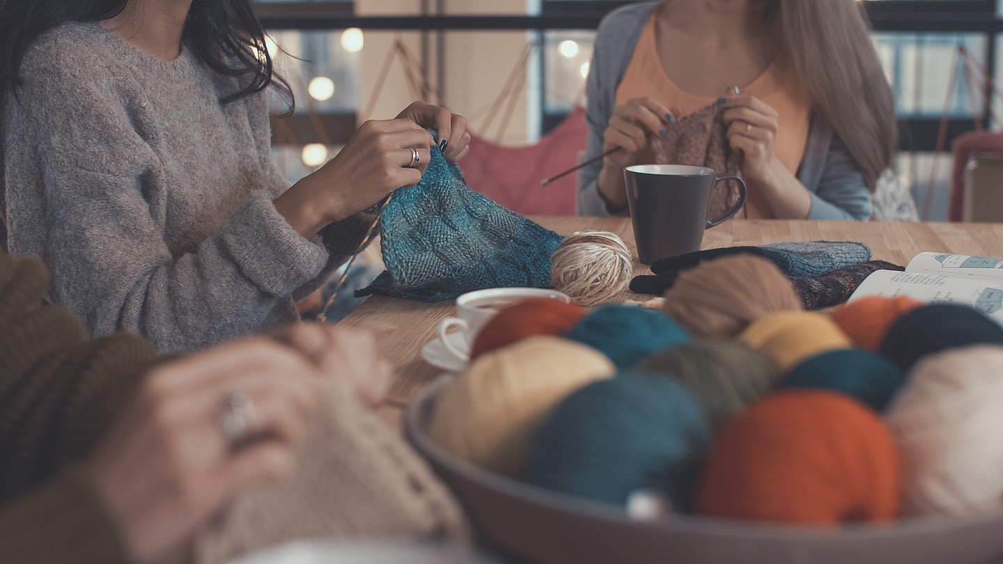 Nothing beats the rhythm of needles clicking in sync around a table. As a yarn shop owner, teacher, and designer, these gatherings of fellow fiber lovers are my heart's highlight&mdash;pure inspiration in every shared stitch. Surrounded by people who
