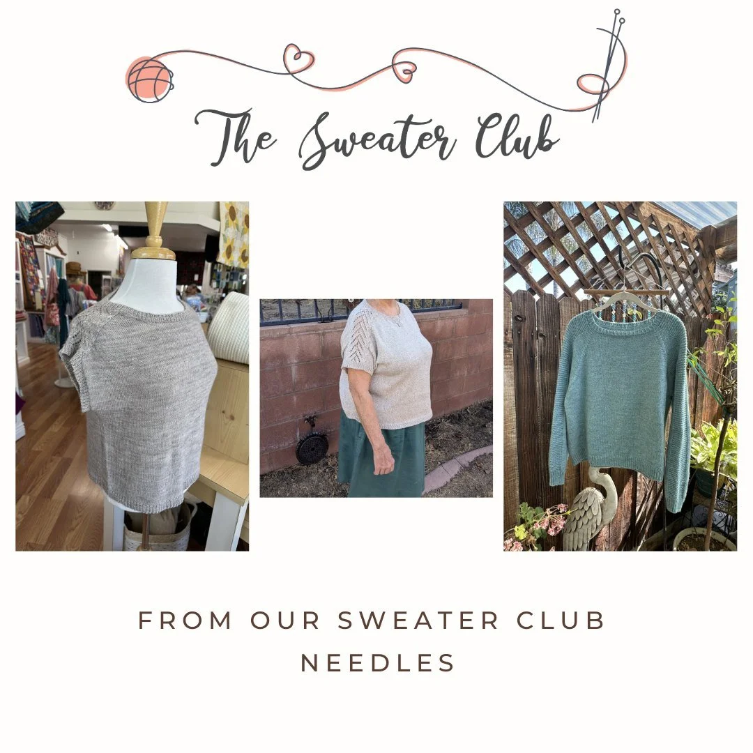 Sweater Club magic in action! 🌟 These stunning finishes from our members show what's possible when you commit to one sweater at a time&mdash;custom fits, bold colors, and that "I made this!" glow. 🧶🧥👏 Craving your own sweater glow-up? L