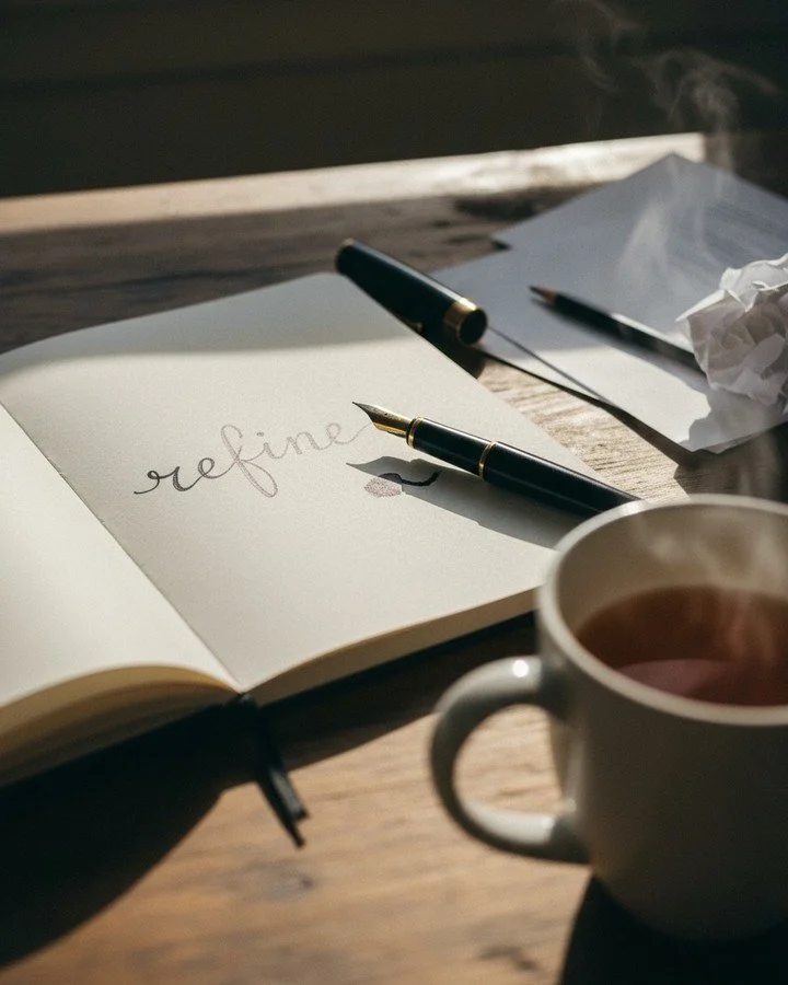 I&rsquo;m not starting over this year. I&rsquo;m refining. 🌿
My word for the year is Refine &mdash; not because anything is broken, but because there are already so many good things here.
 This year feels less about big changes and more about gentle