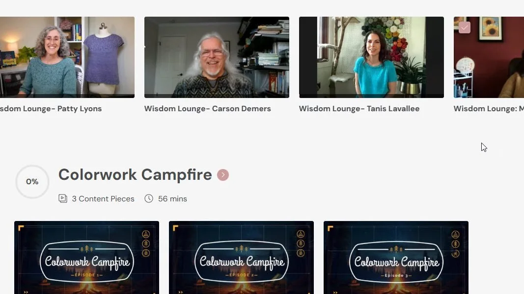 The sweater club isn't just me. It's a whole creative community I'm building with designers, yarn dyers, and industry experts who are just as passionate about knitting as I am. 🎧✨
I'm constantly interviewing and collaborating&mdash;bringing new voic