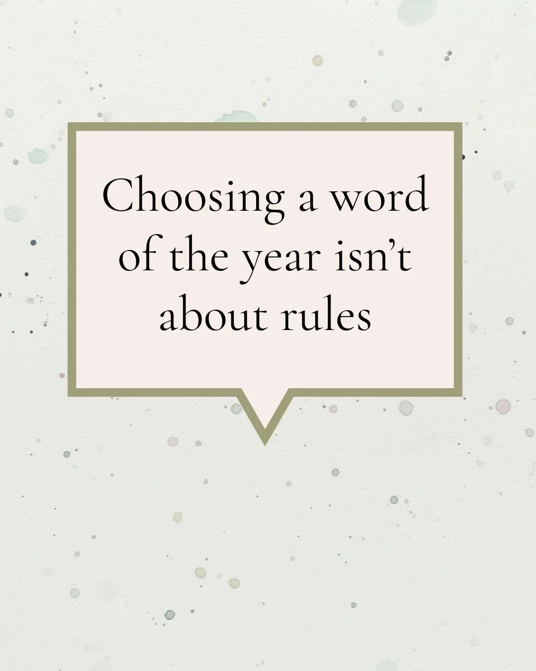 Choosing a word of the year isn&rsquo;t about rules.
A word of the year isn&rsquo;t something you &ldquo;do right.&rdquo;
It&rsquo;s something you return to when things feel noisy and complicated.
I&rsquo;m letting Refine guide small creative decisio