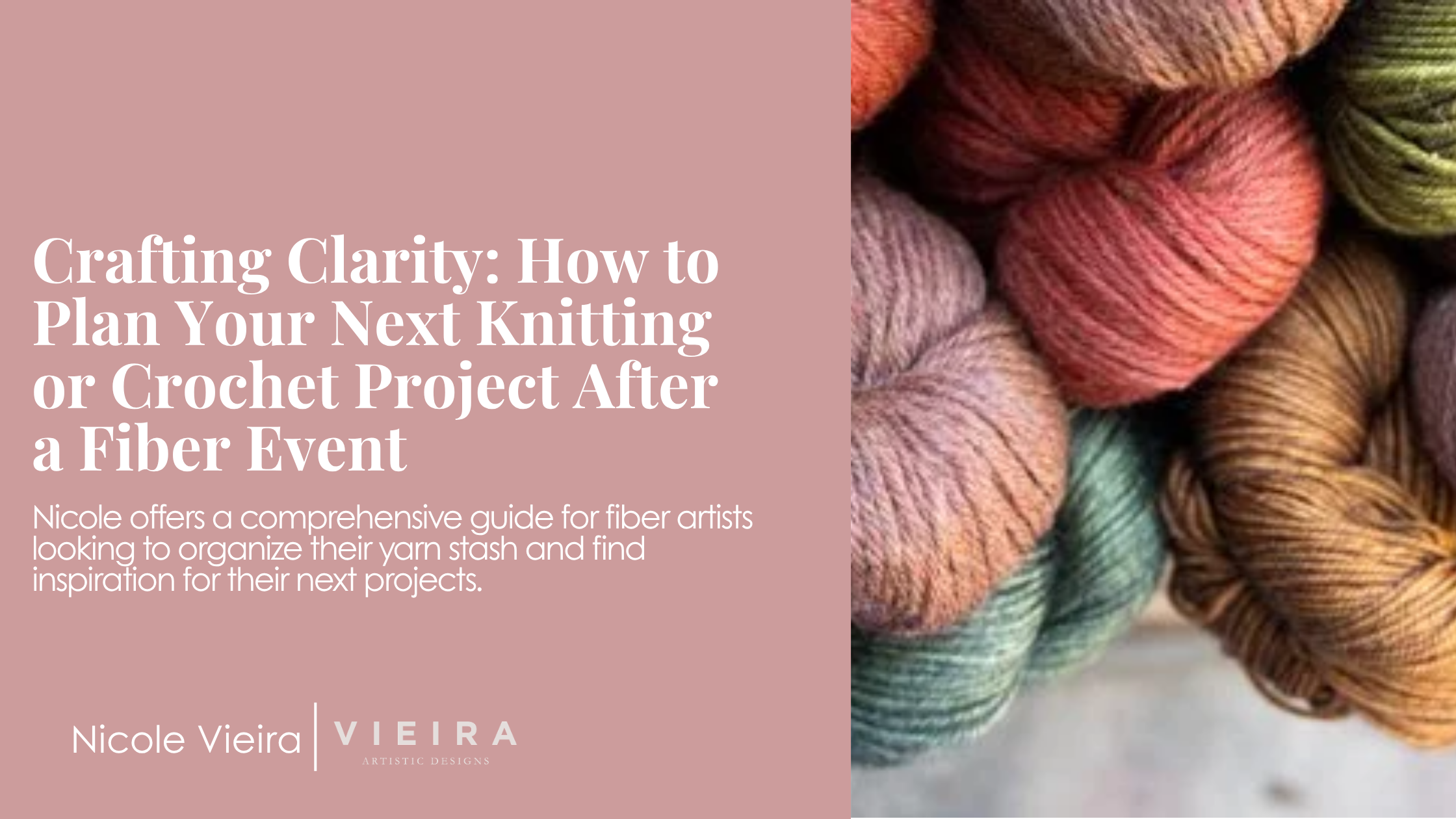 Crafting Clarity: How to Plan Your Next Knitting or Crochet Project After a Fiber Event 🧶