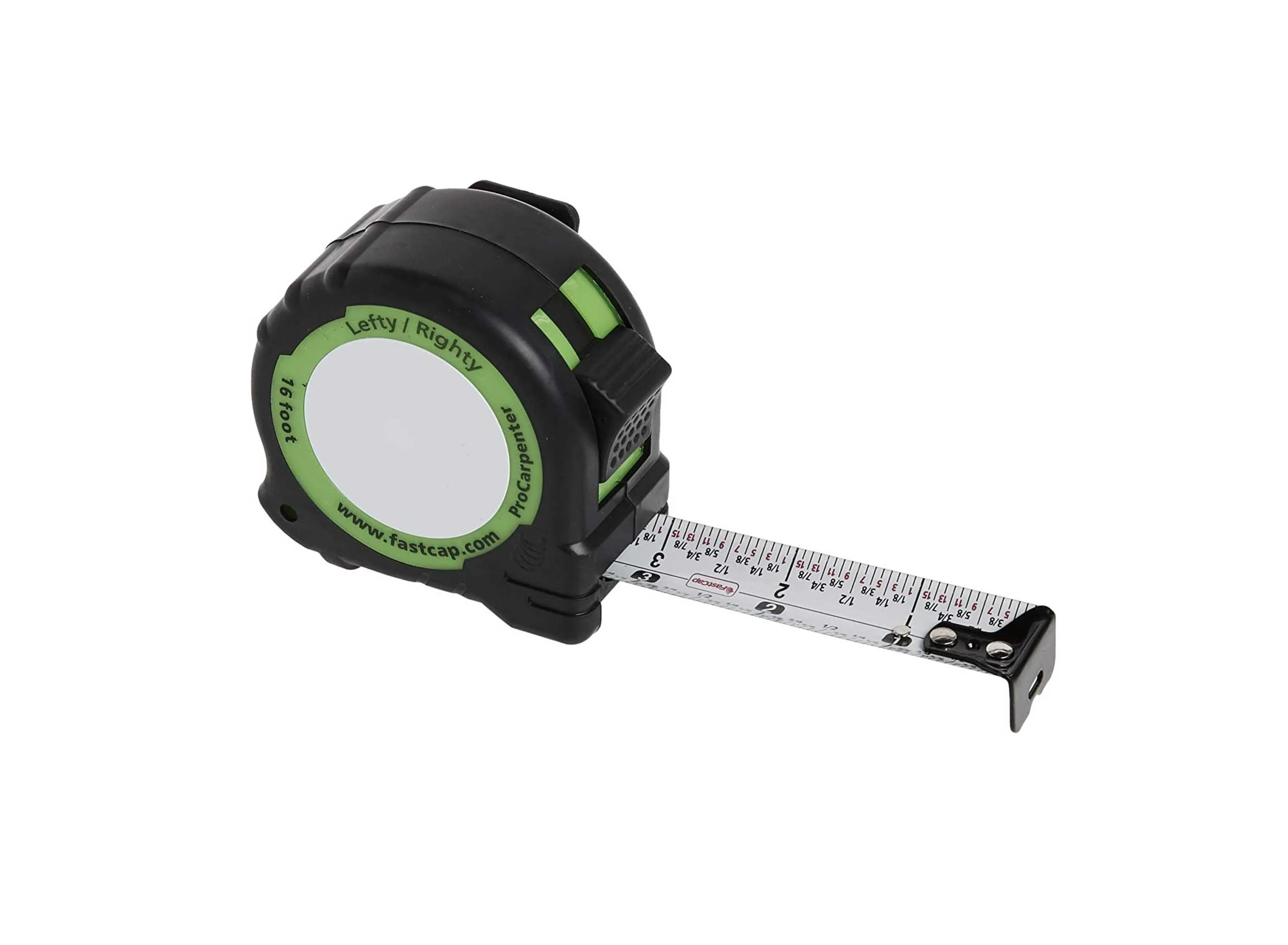 Pro Carpenter Lefty Righty Tape Measure — Hardware Store Of My Dreams