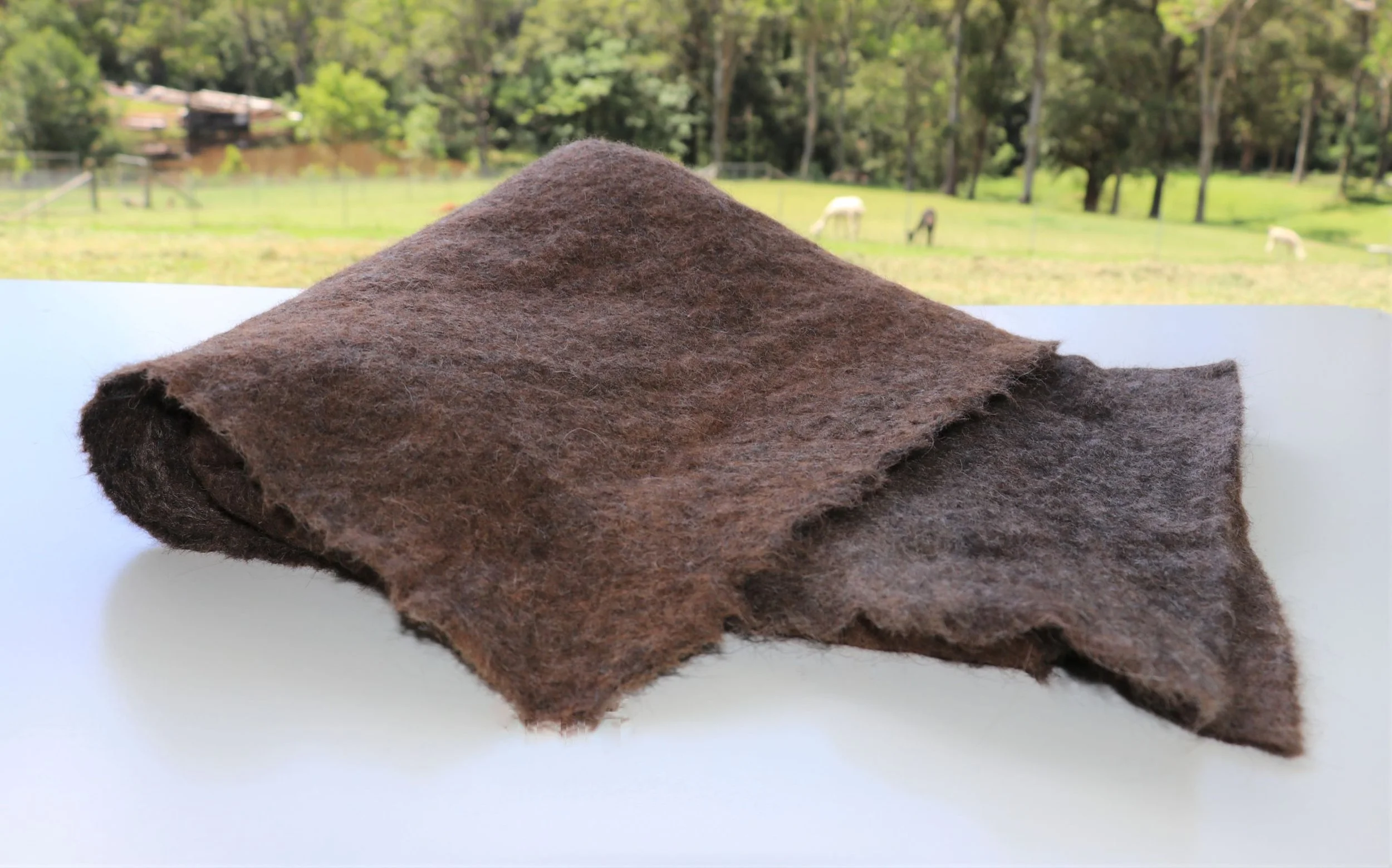 Aussie Alpaca Mills alpaca felt batt .JPG
