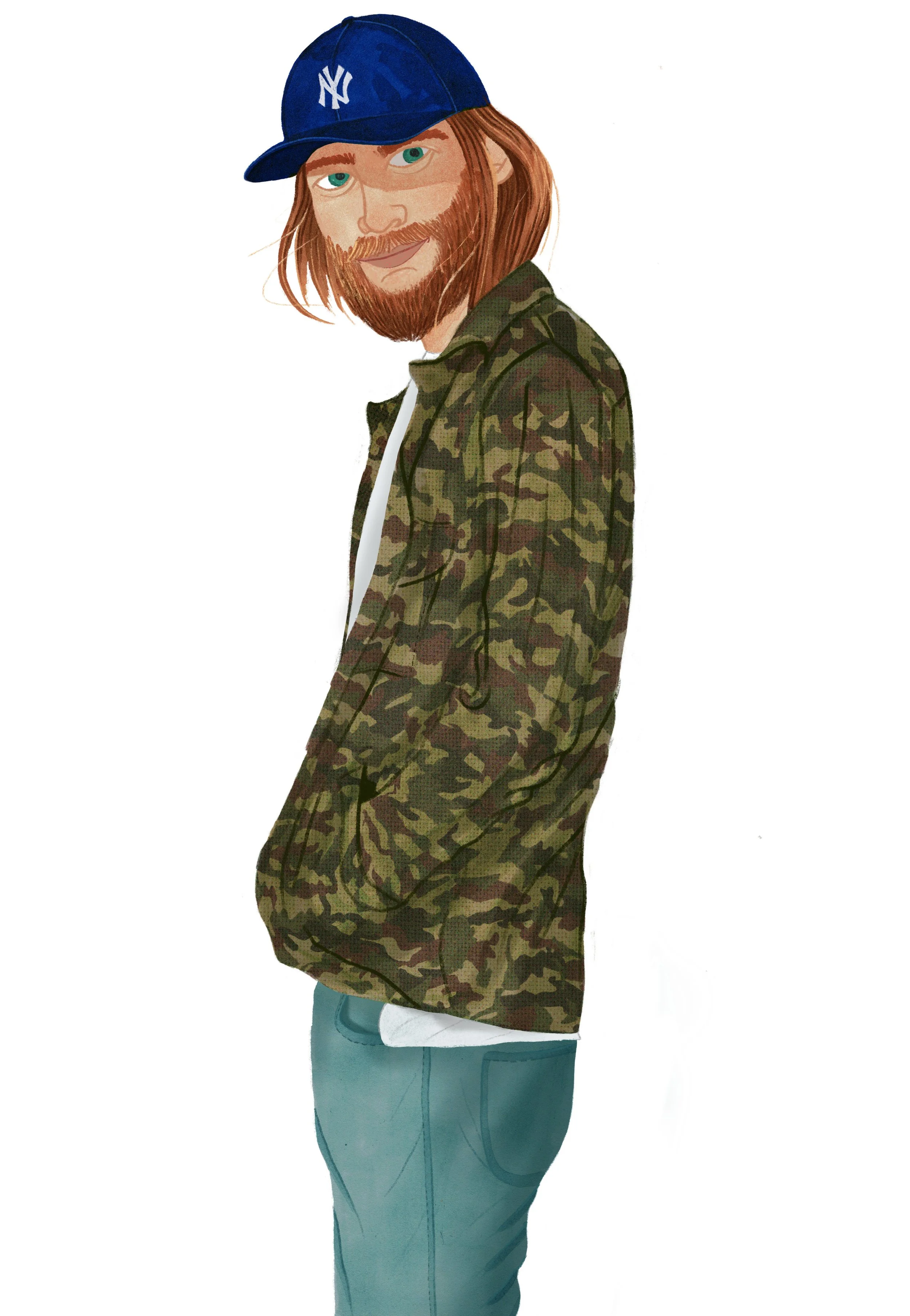 Character design illustration — creative commercial illustration for character branding