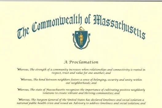 Governor Maura T. Healey Proclaims September 28 “Good Neighbor Day”