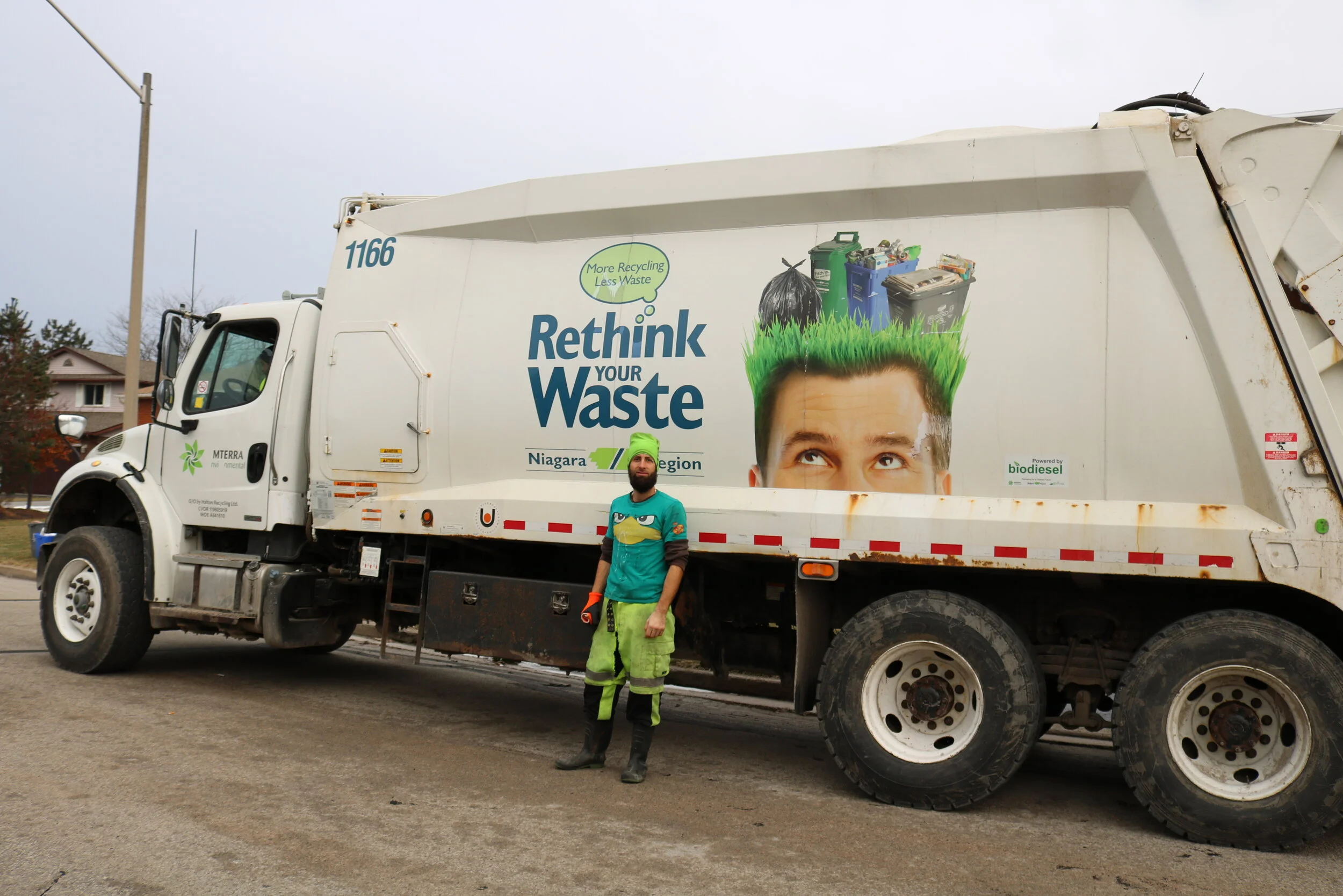 bi-weekly garbage pick-up