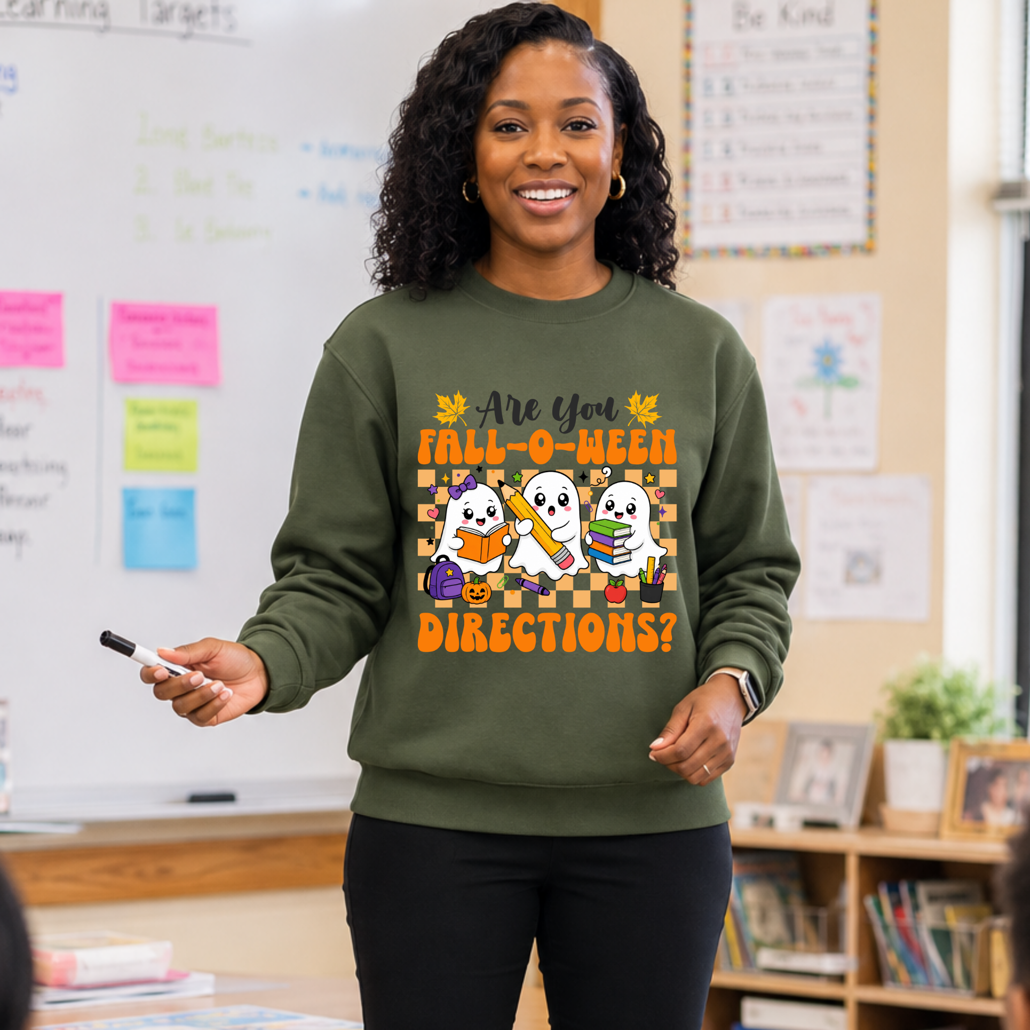Are you Falloween Directions? Cute Halloween Teacher Shirt