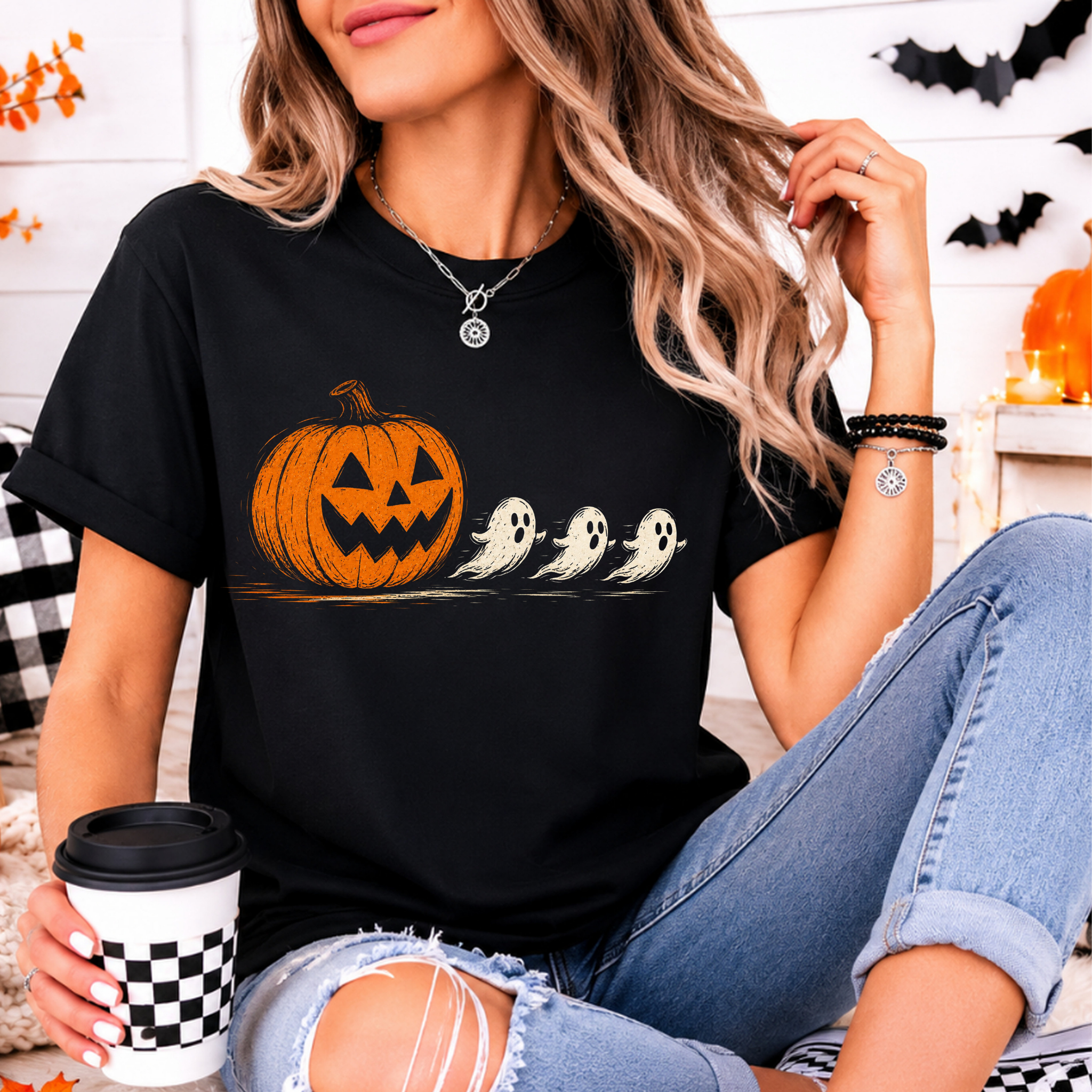 Pacman Jack o lantern shirt.png