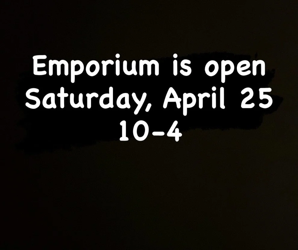 I dare you to stop in the shop on Saturday! 5800 Monroe Street (at Corey). Building D, unit 2.