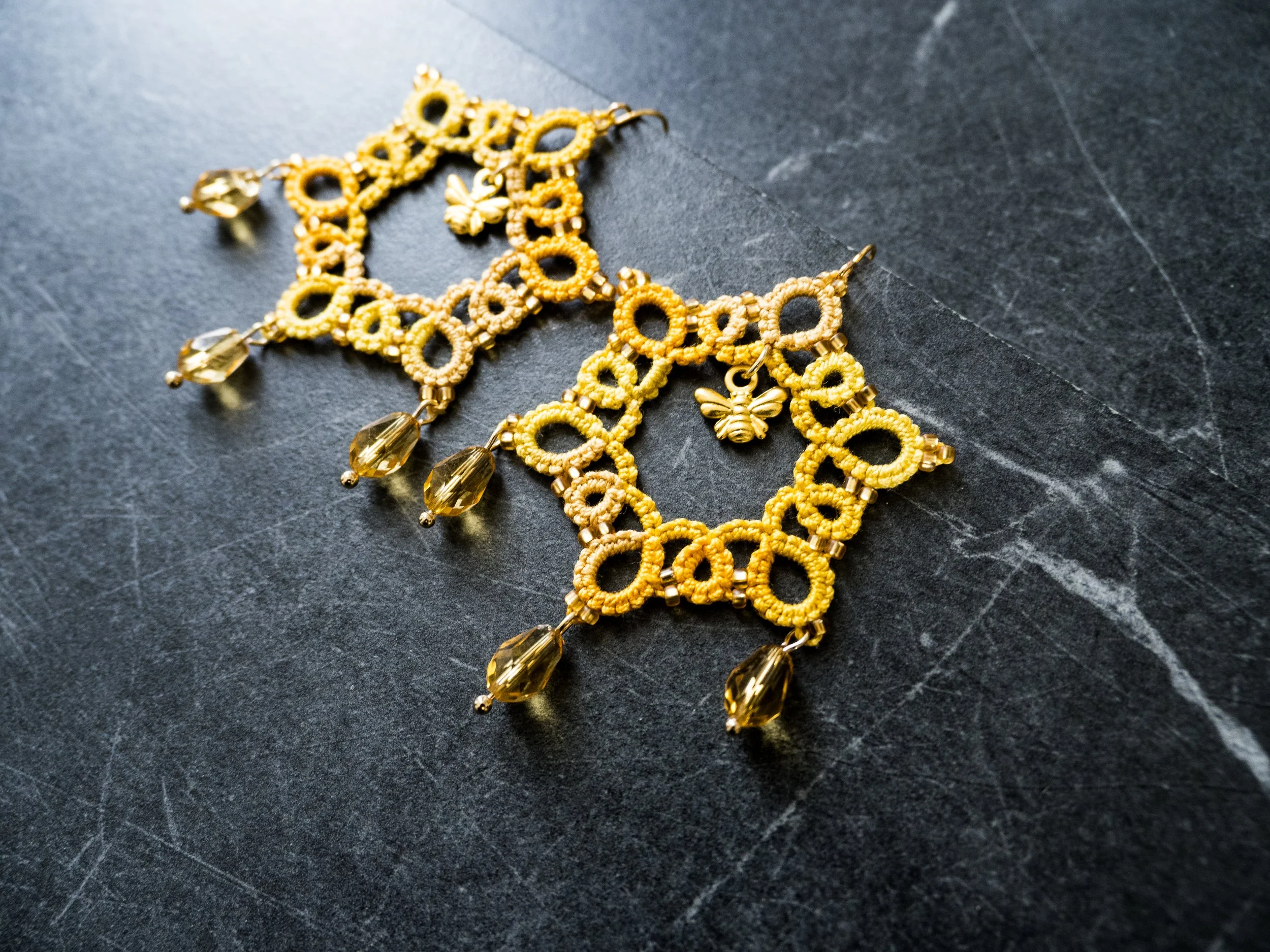 Nectar Earrings Tat-along Pattern Class