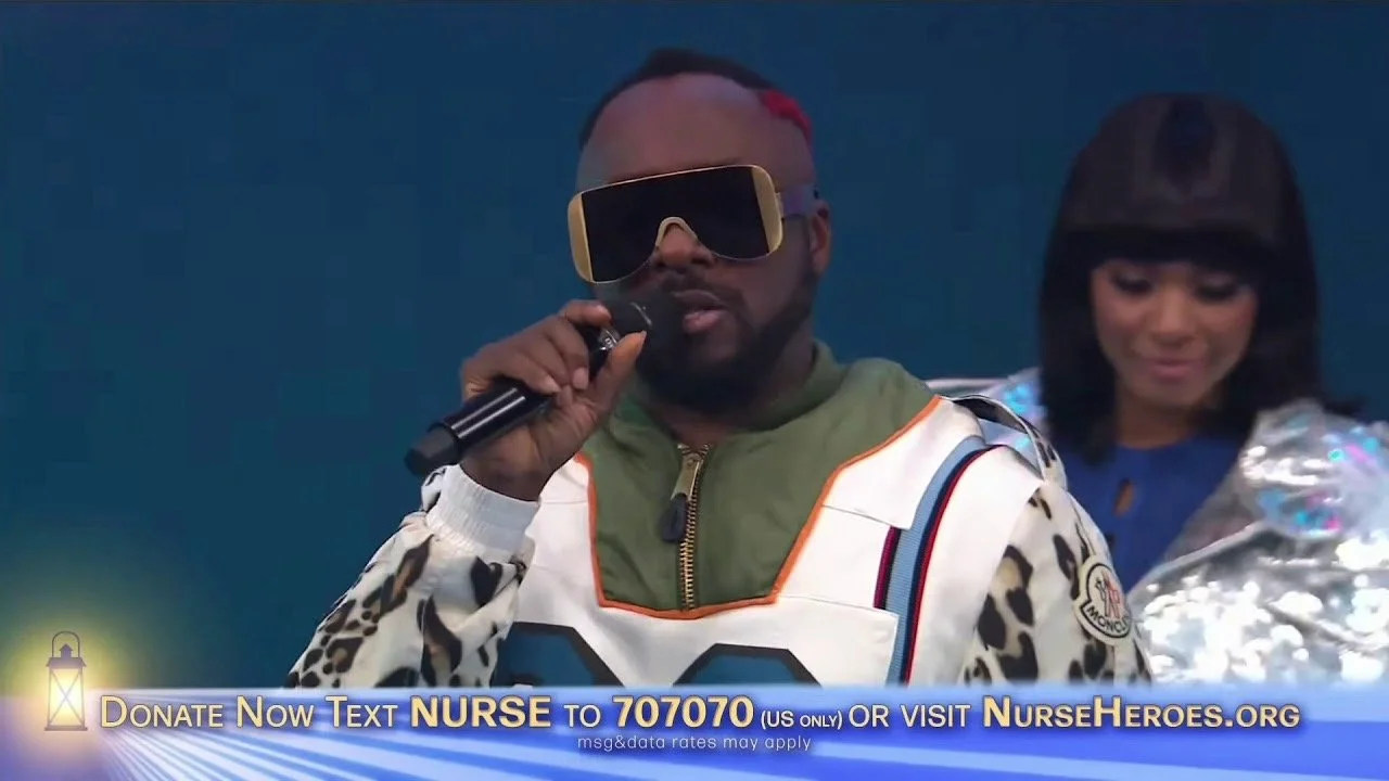 Black Eyed Peas - Feel The Beat (Nurse Heroes Live)