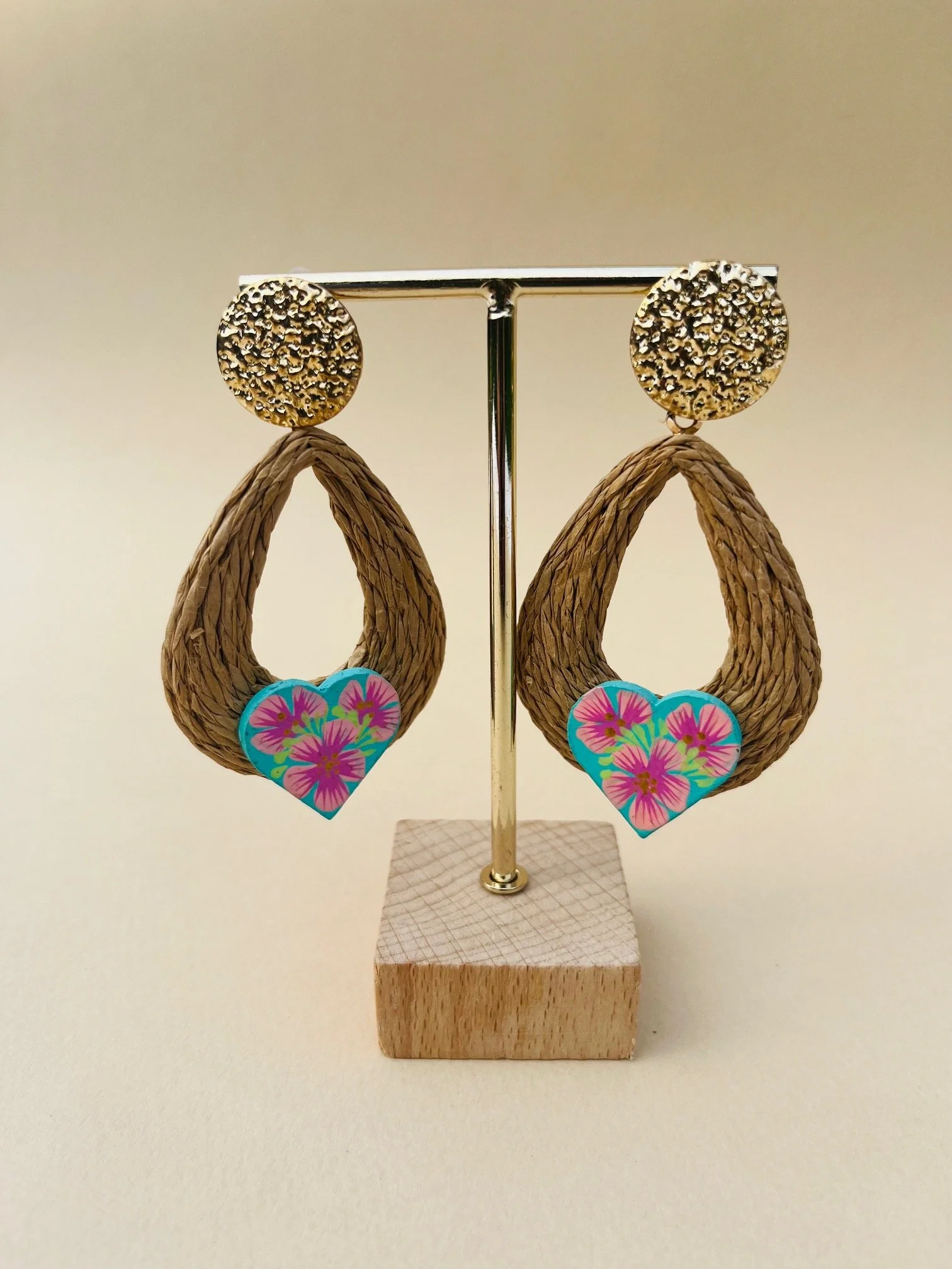 Blossom Wicker Earrings