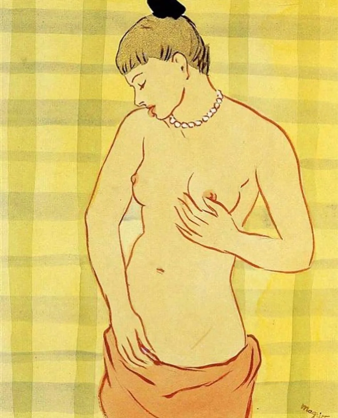 Who or what inspires you? #magritte #woman #art