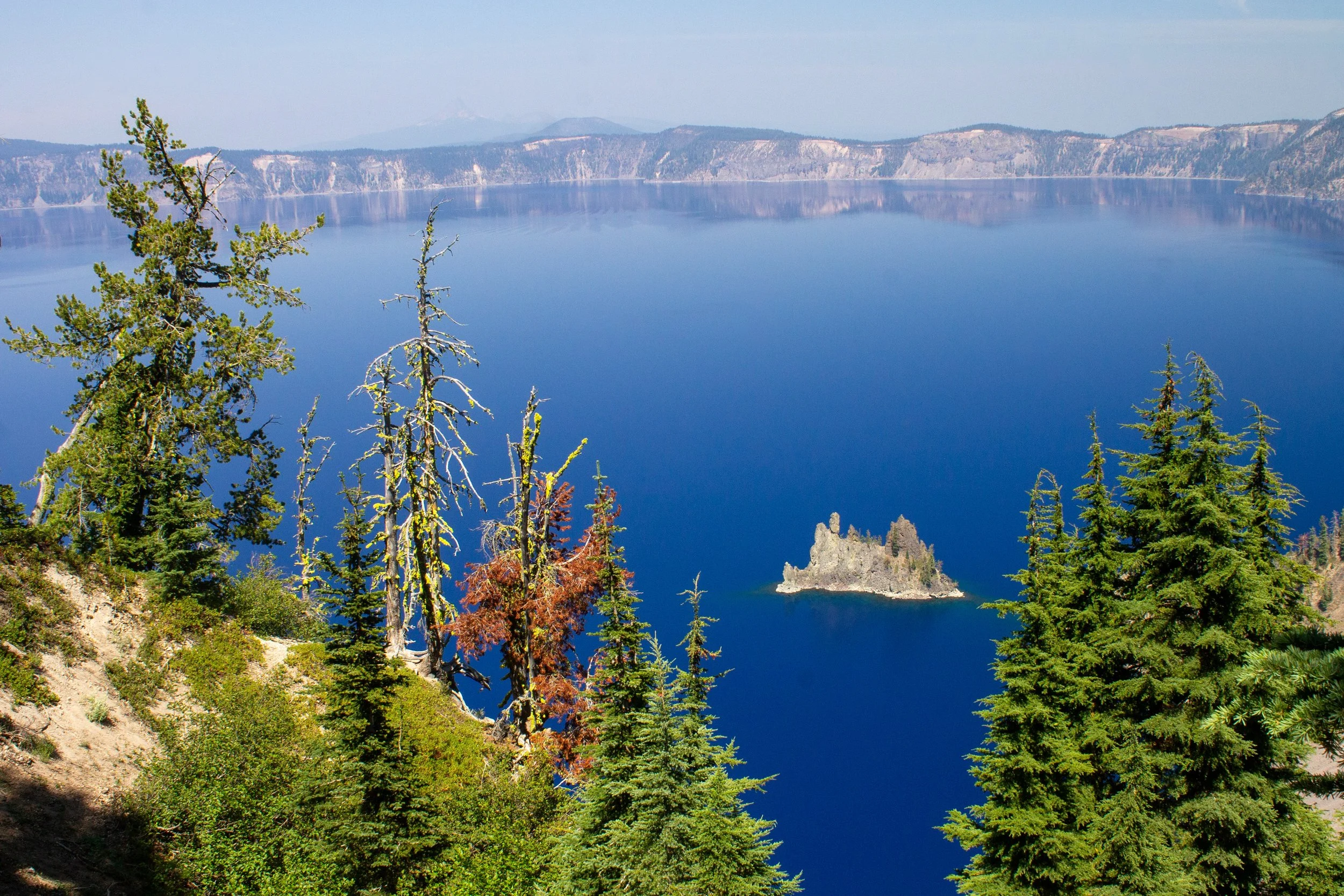 Phantom Ship in Crater Lake