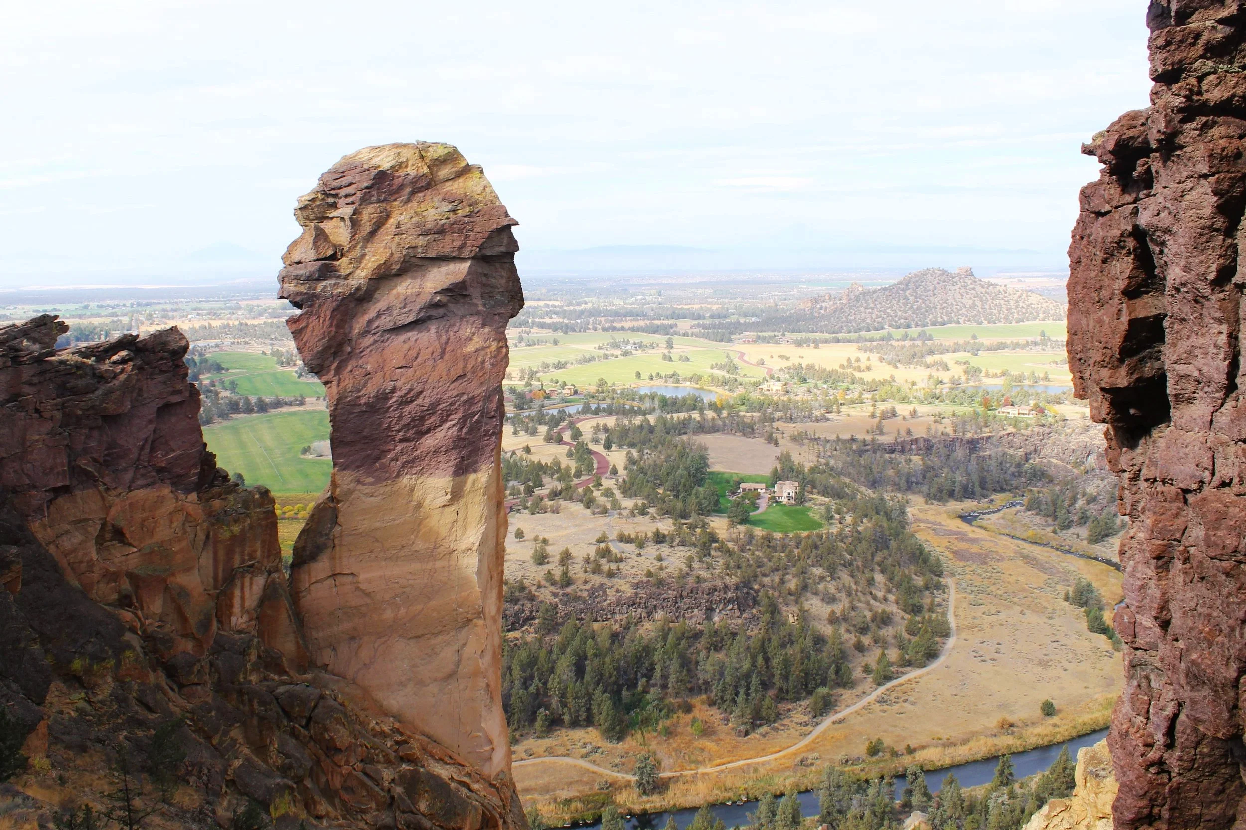 Monkey Face rock at Smith Rock