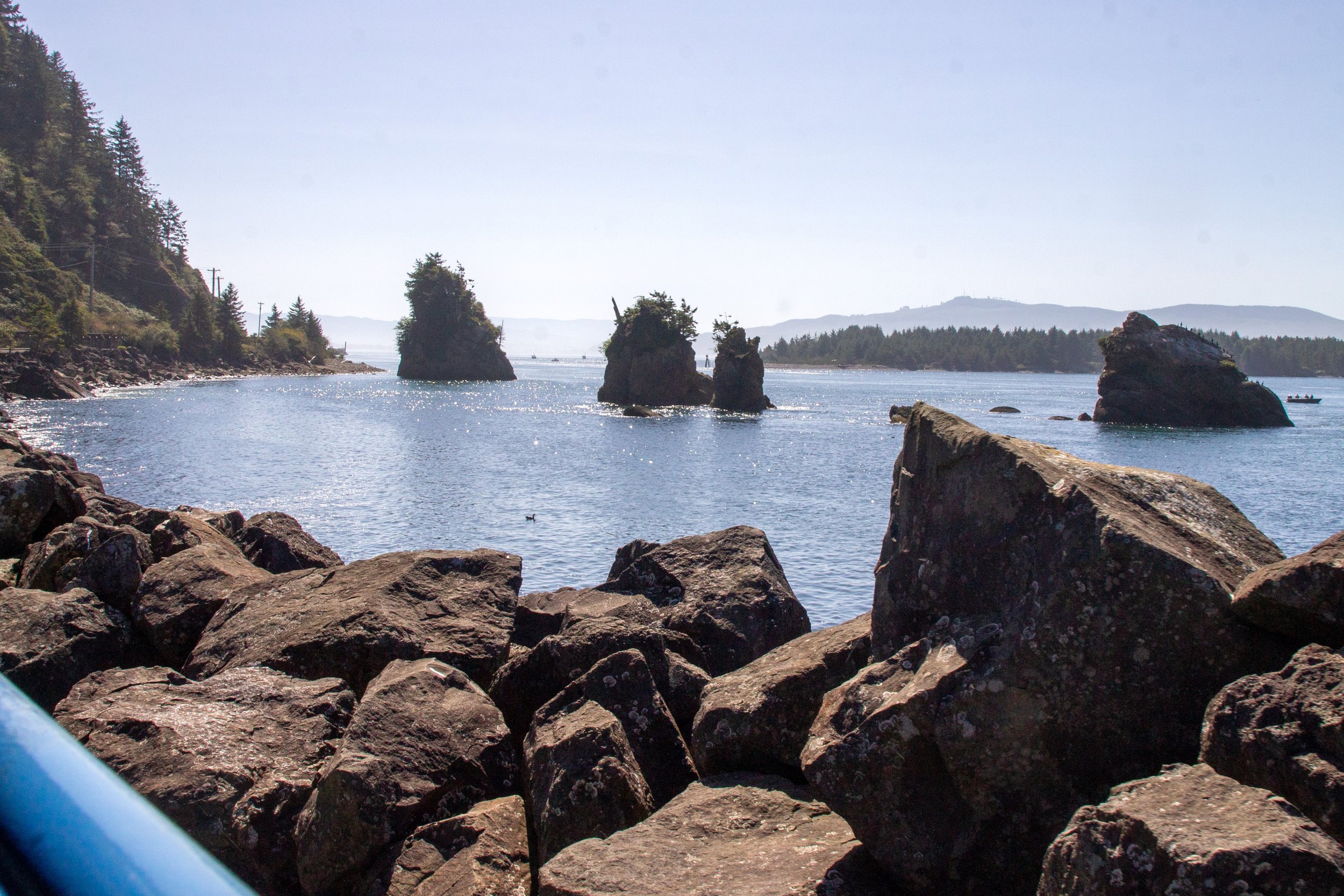 Three Graces in Tillamook Bay