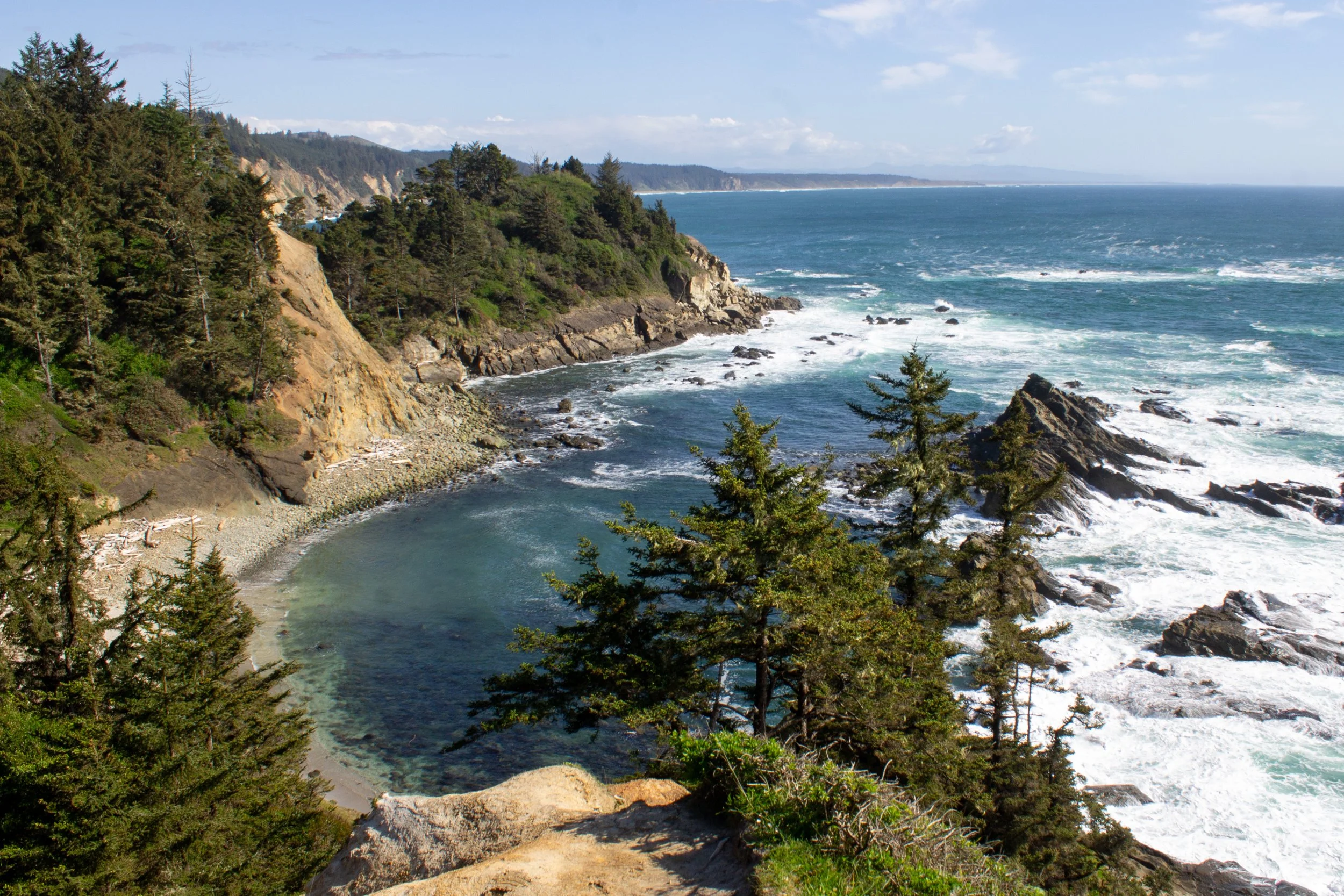 Beautiful view on Oregon Coast