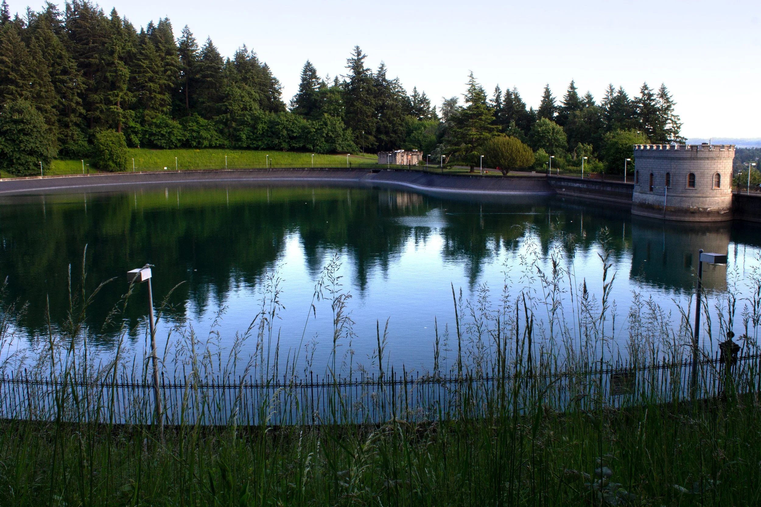 Reservoir on mount tabor
