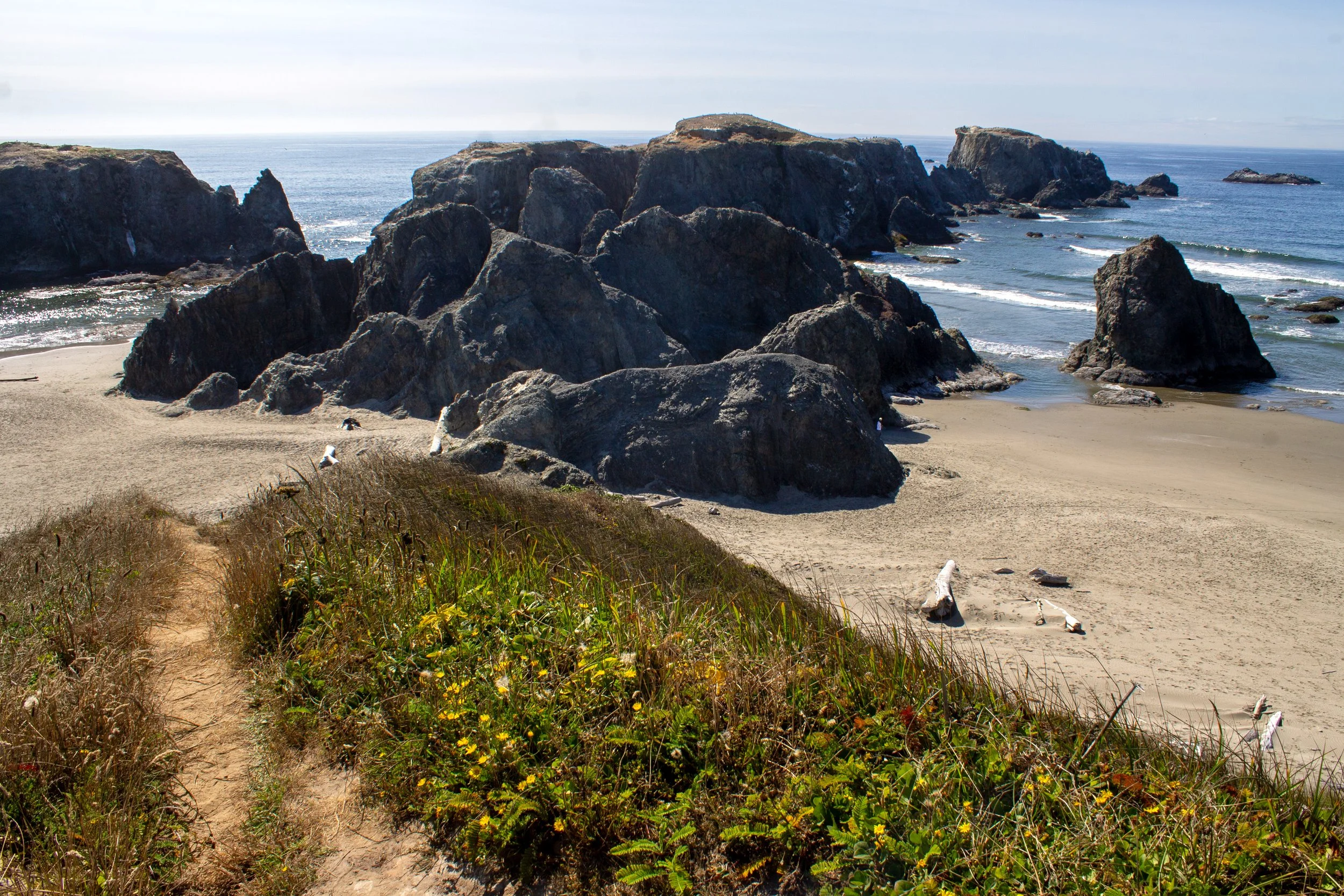 Coquille Point at Bandon Beach