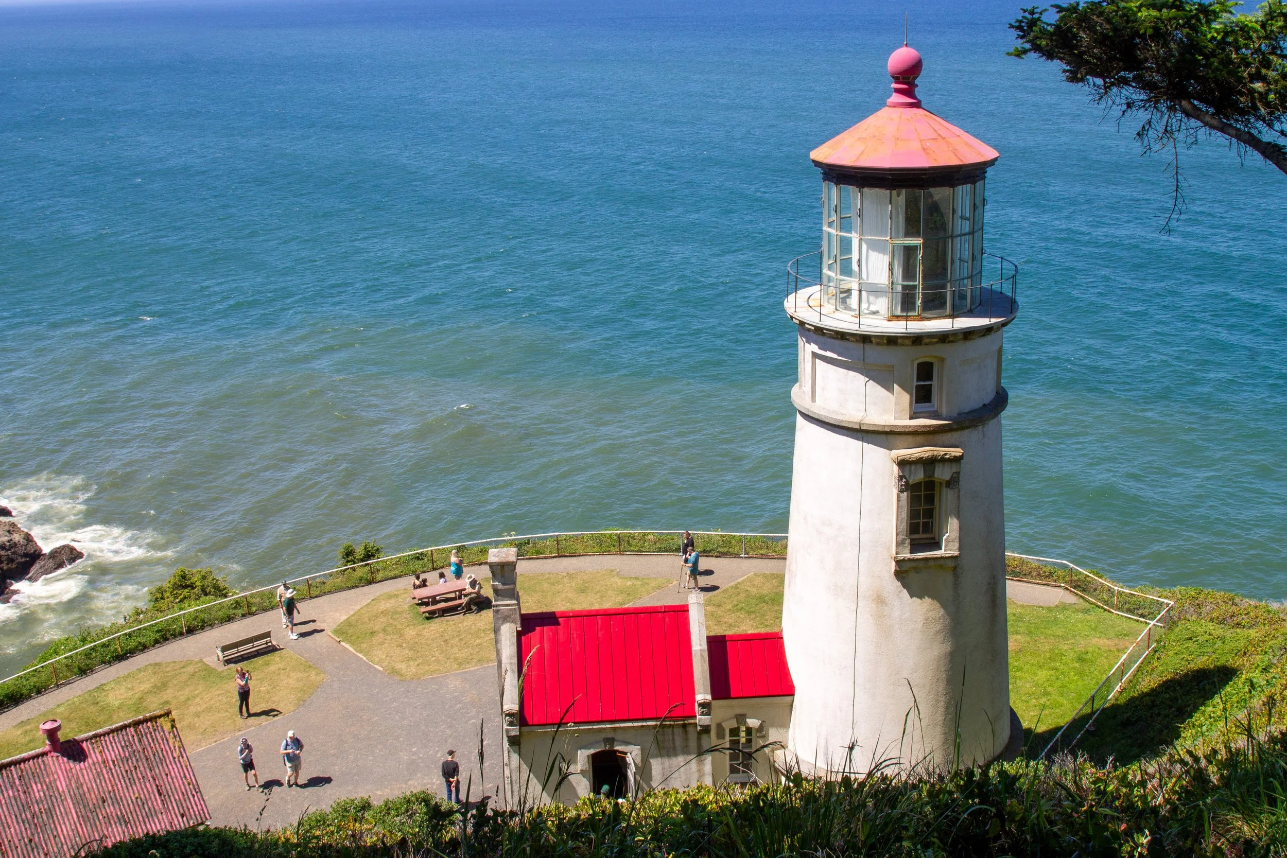 Heceta Head Lighthouse and viewpoint