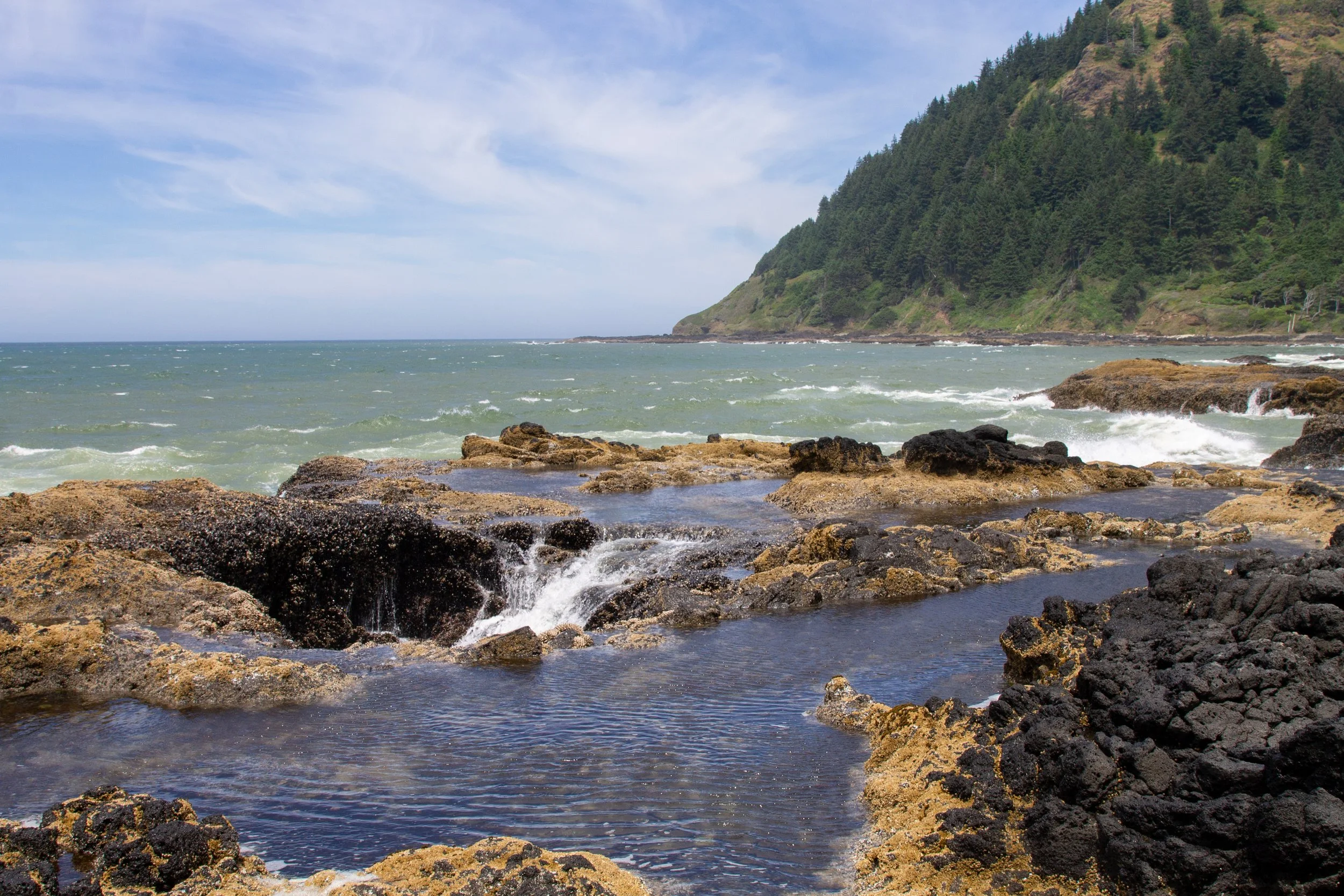 Thor's Well and Cape Perpetua