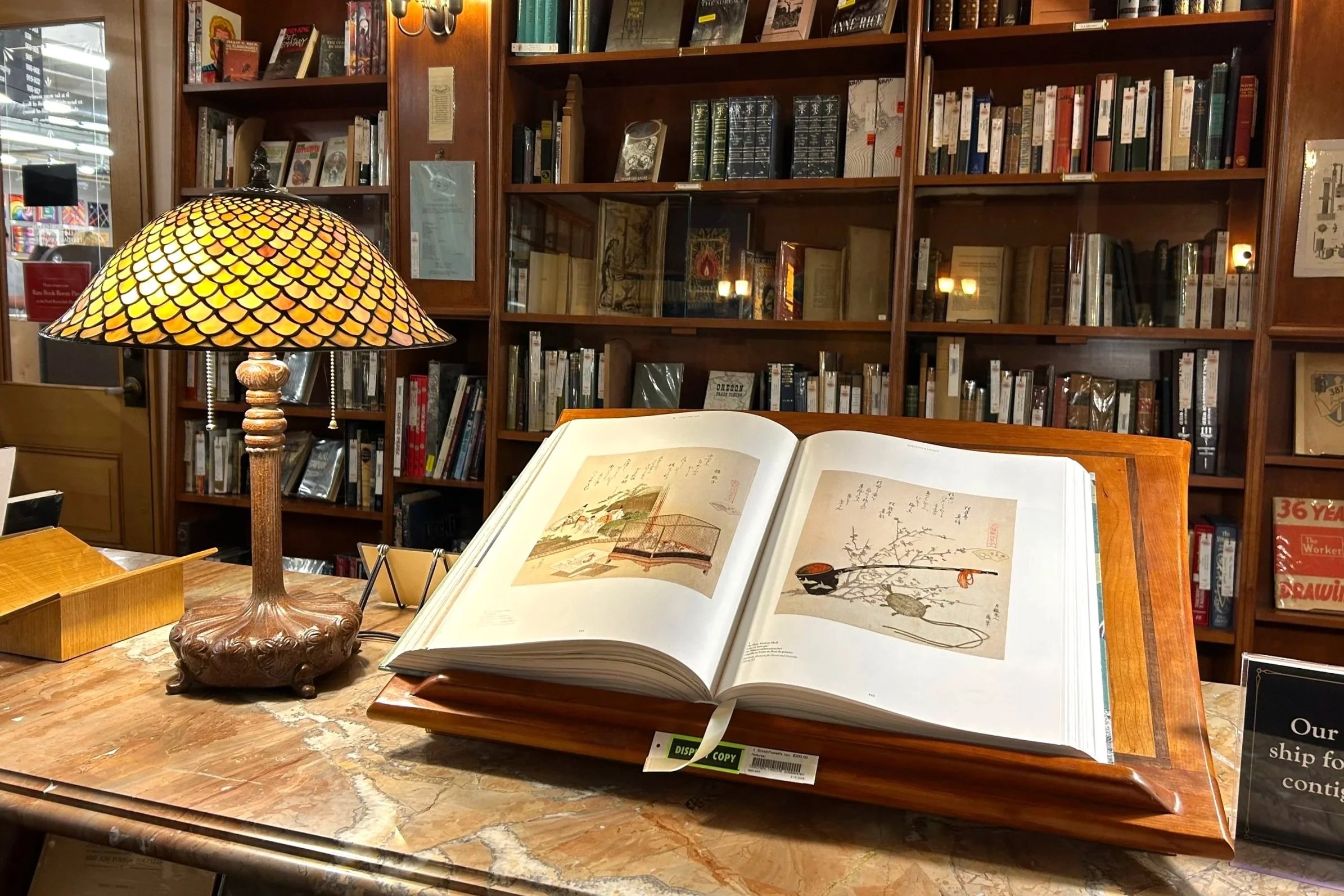 Rare book room at Powell's books