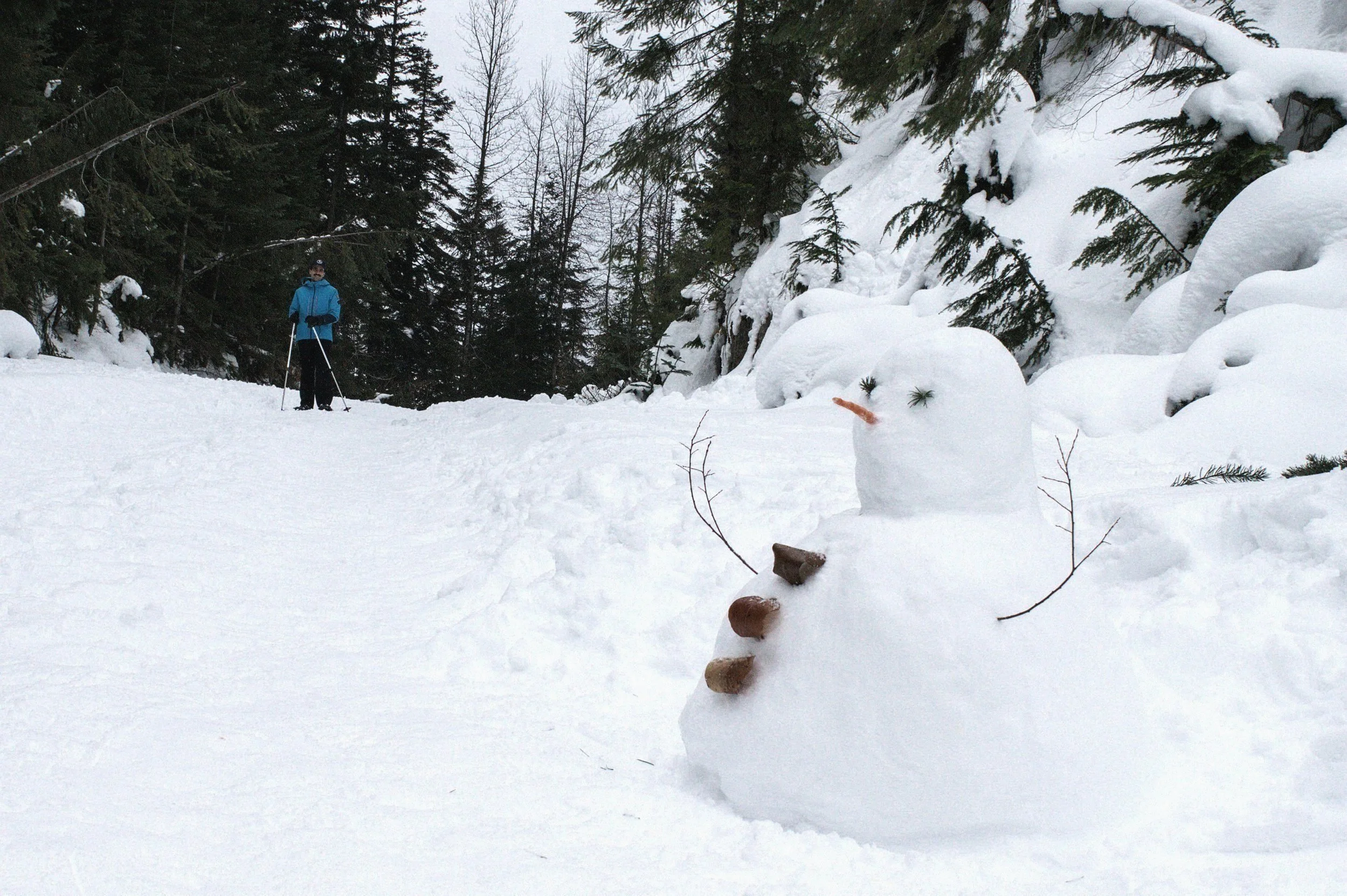 Easy Snowshoeing to Keechelus Lake at Snoqualmie Pass — Pines and Vines