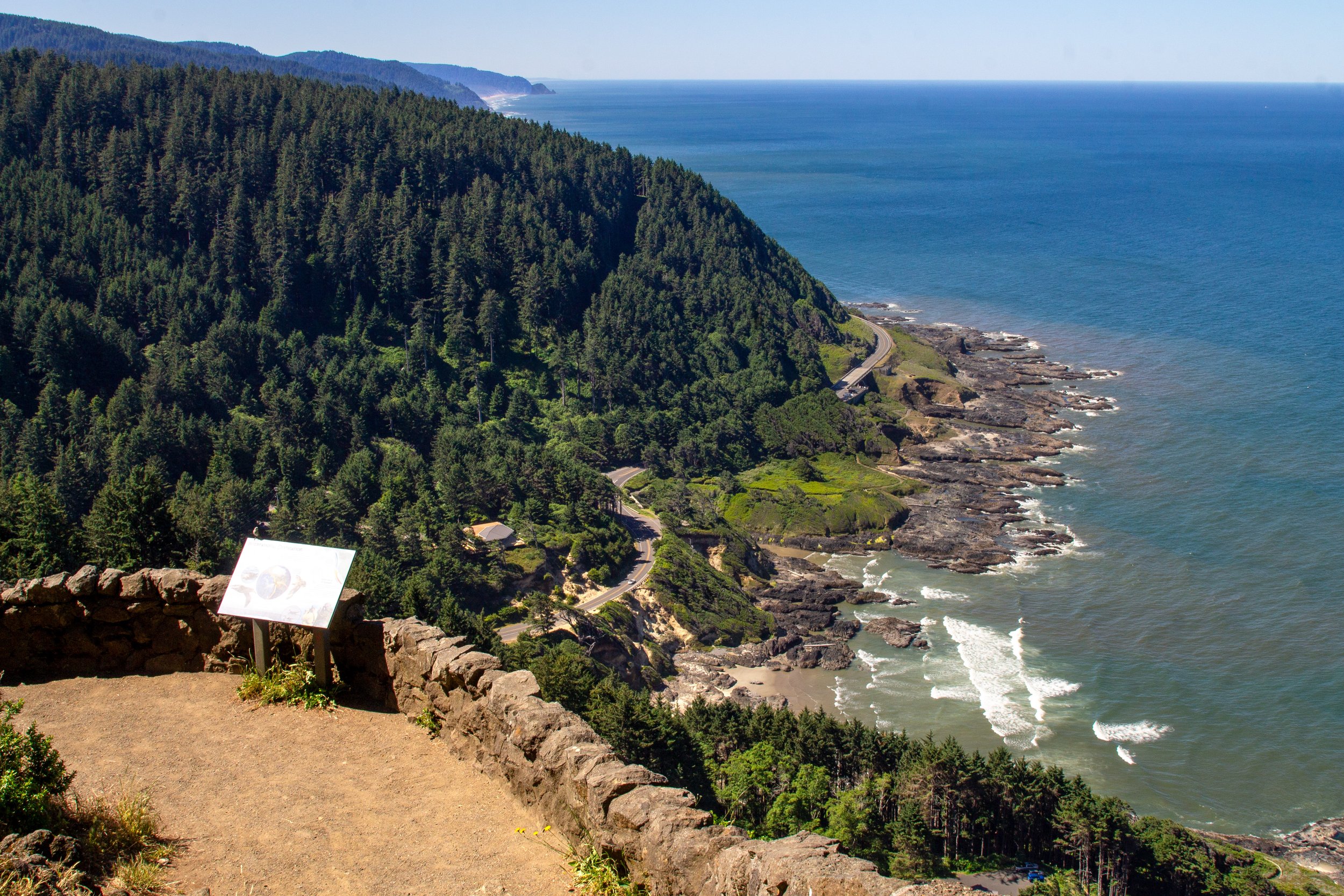 Viewpoint overlooking Cape Perpetua
