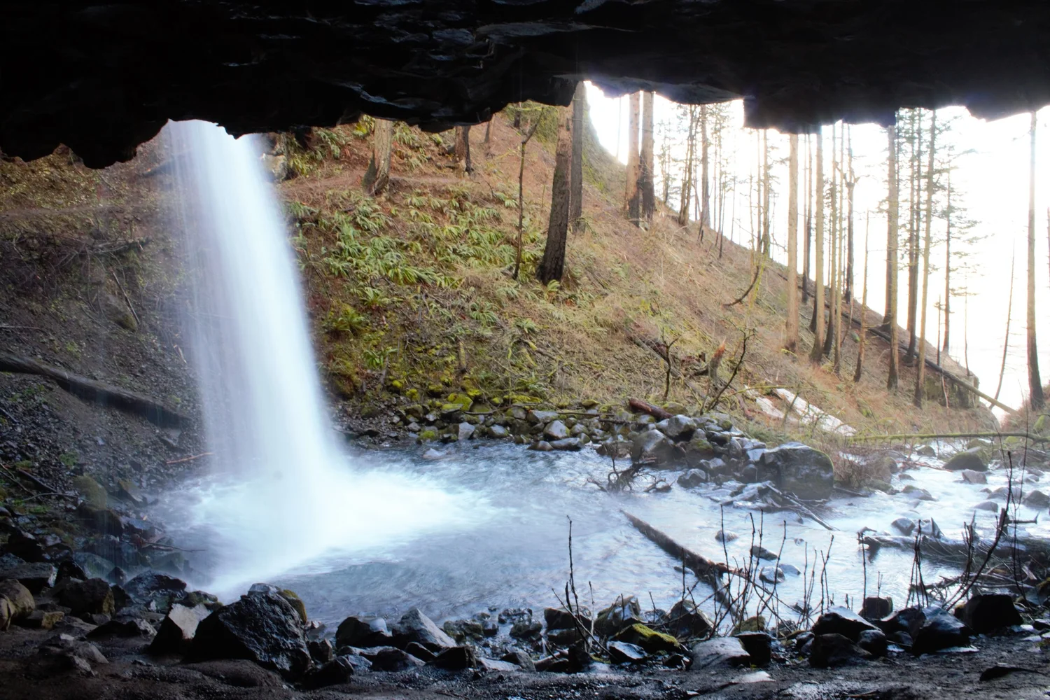 Hike from Horsetail Falls to Triple Falls in the Columbia Gorge — Pines ...