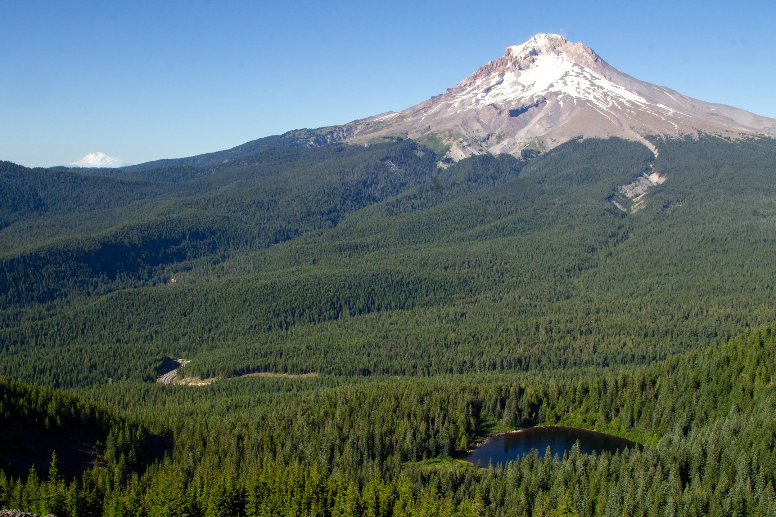 Mount Hood and Mirror Lake