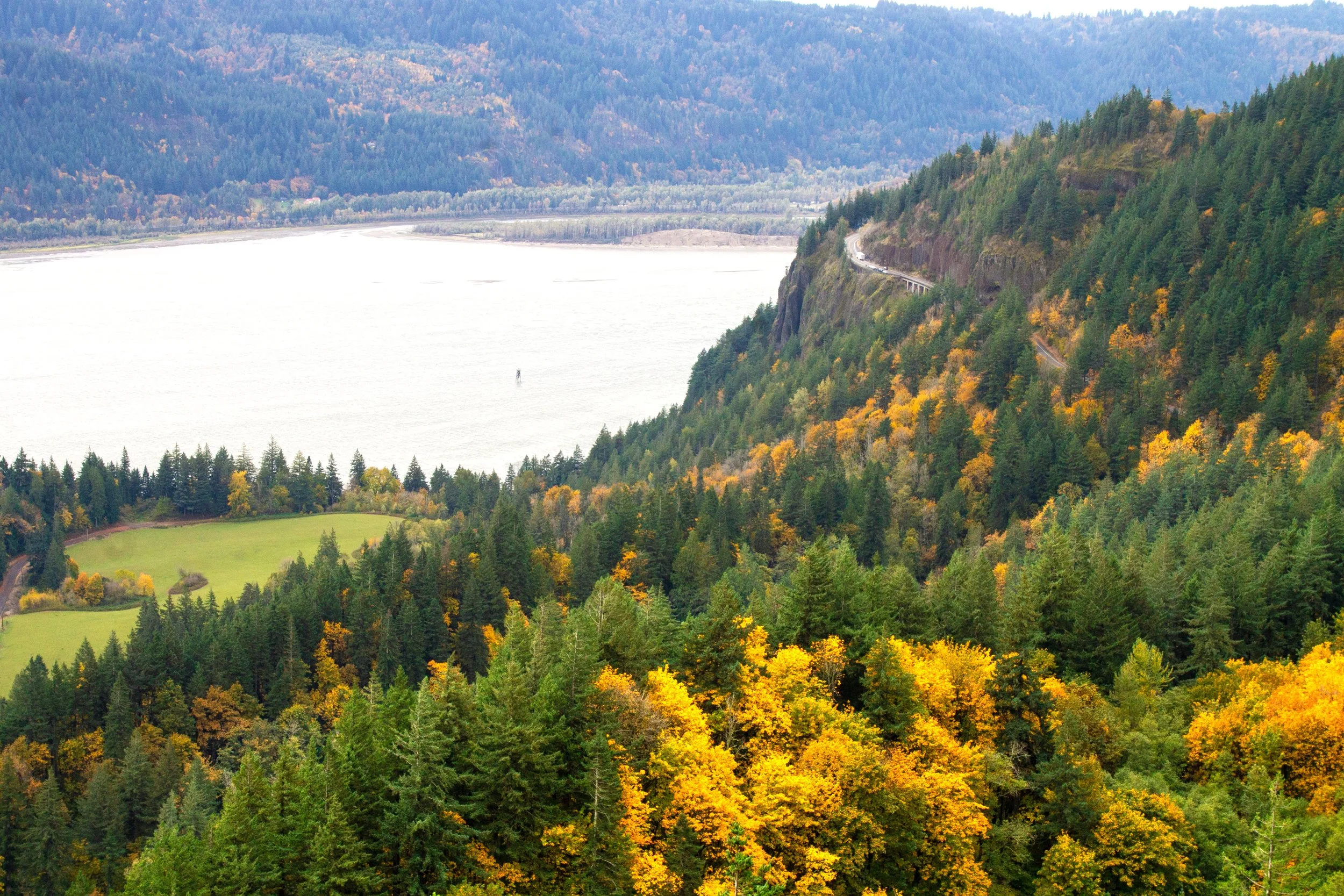 Fall color on Cape Horn Trail
