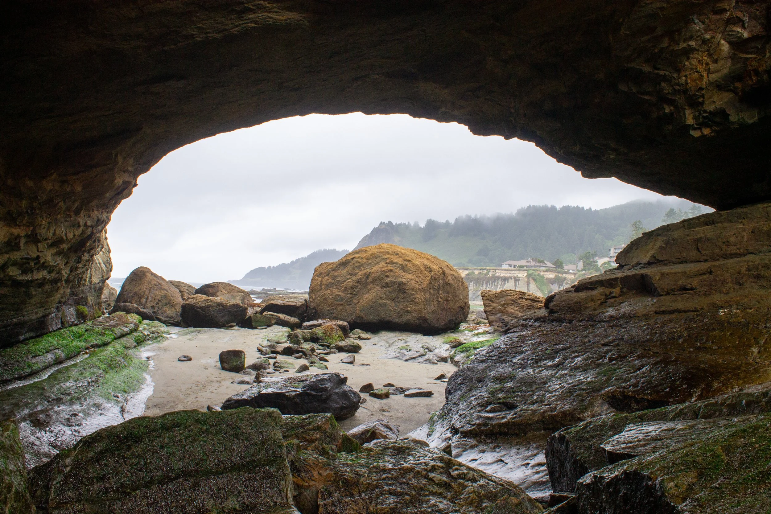 Tunnel through Devils Punchbowl