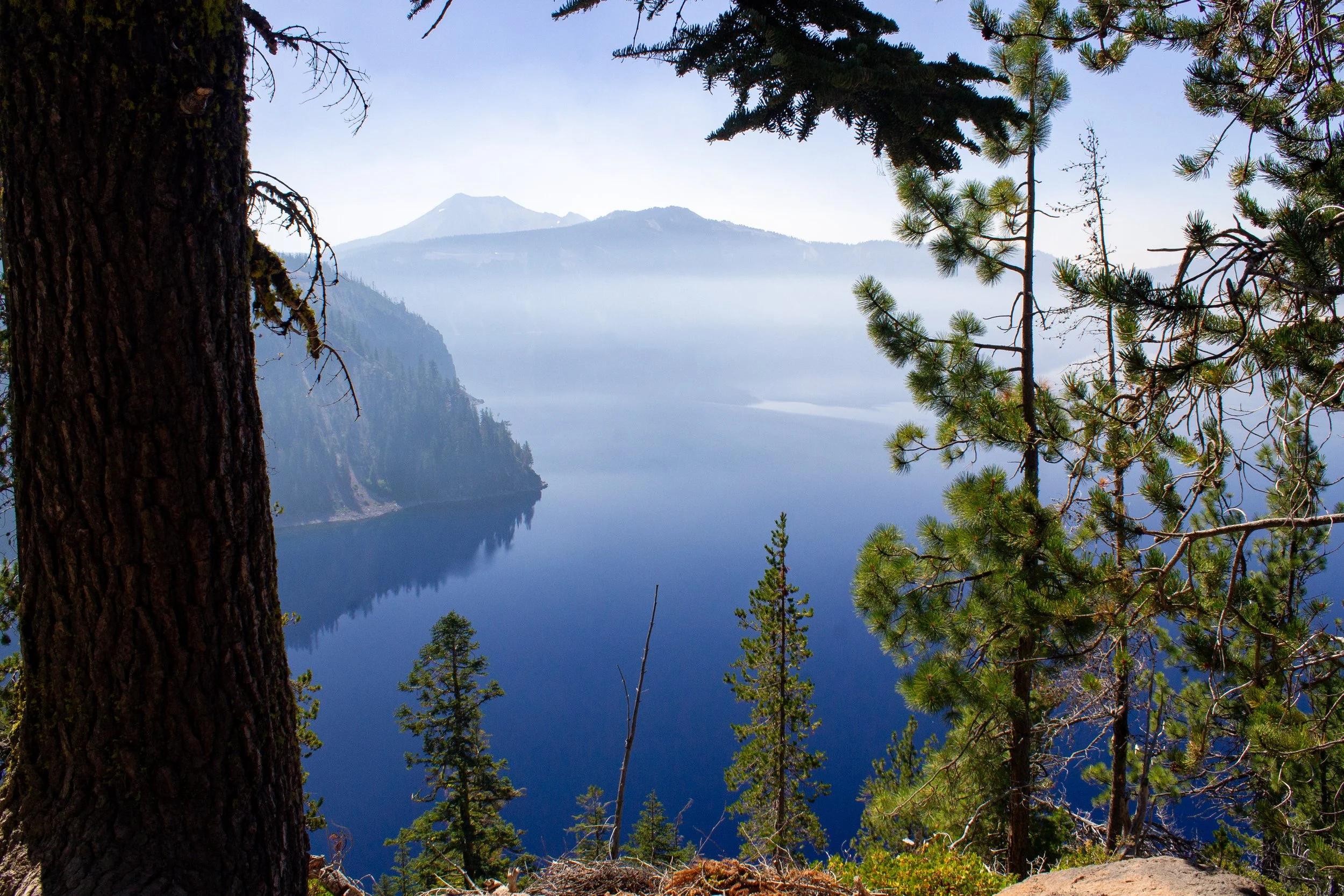 Mount Scott behind Crater Lake