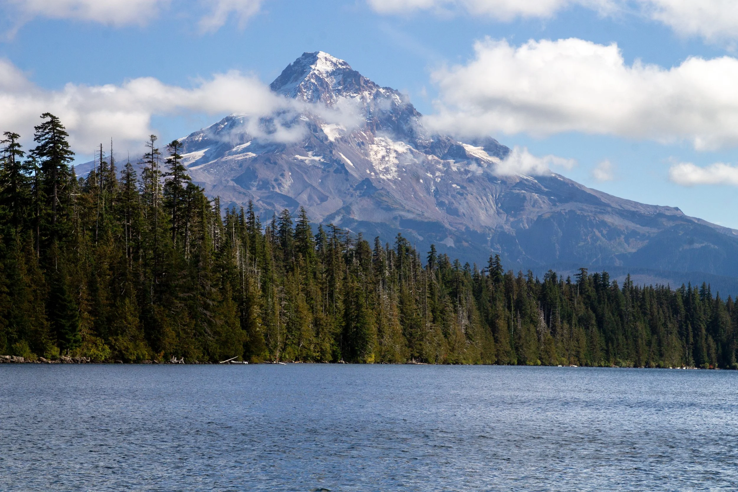 Mount Hood over Lost Lake