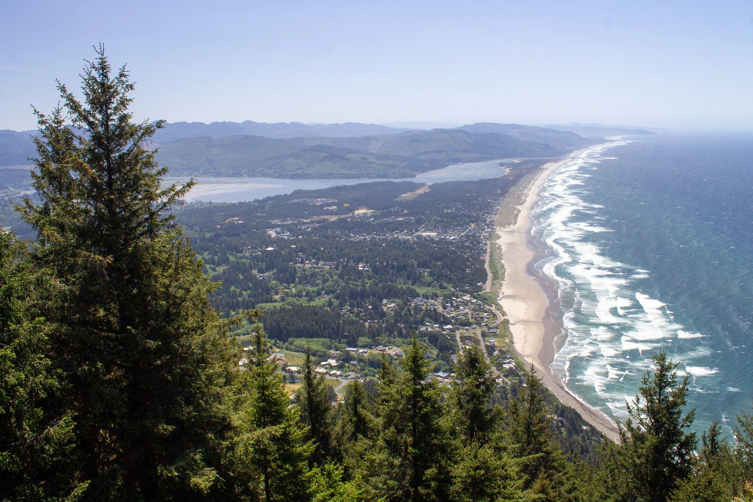 View from Neahkahnie Mountain summit
