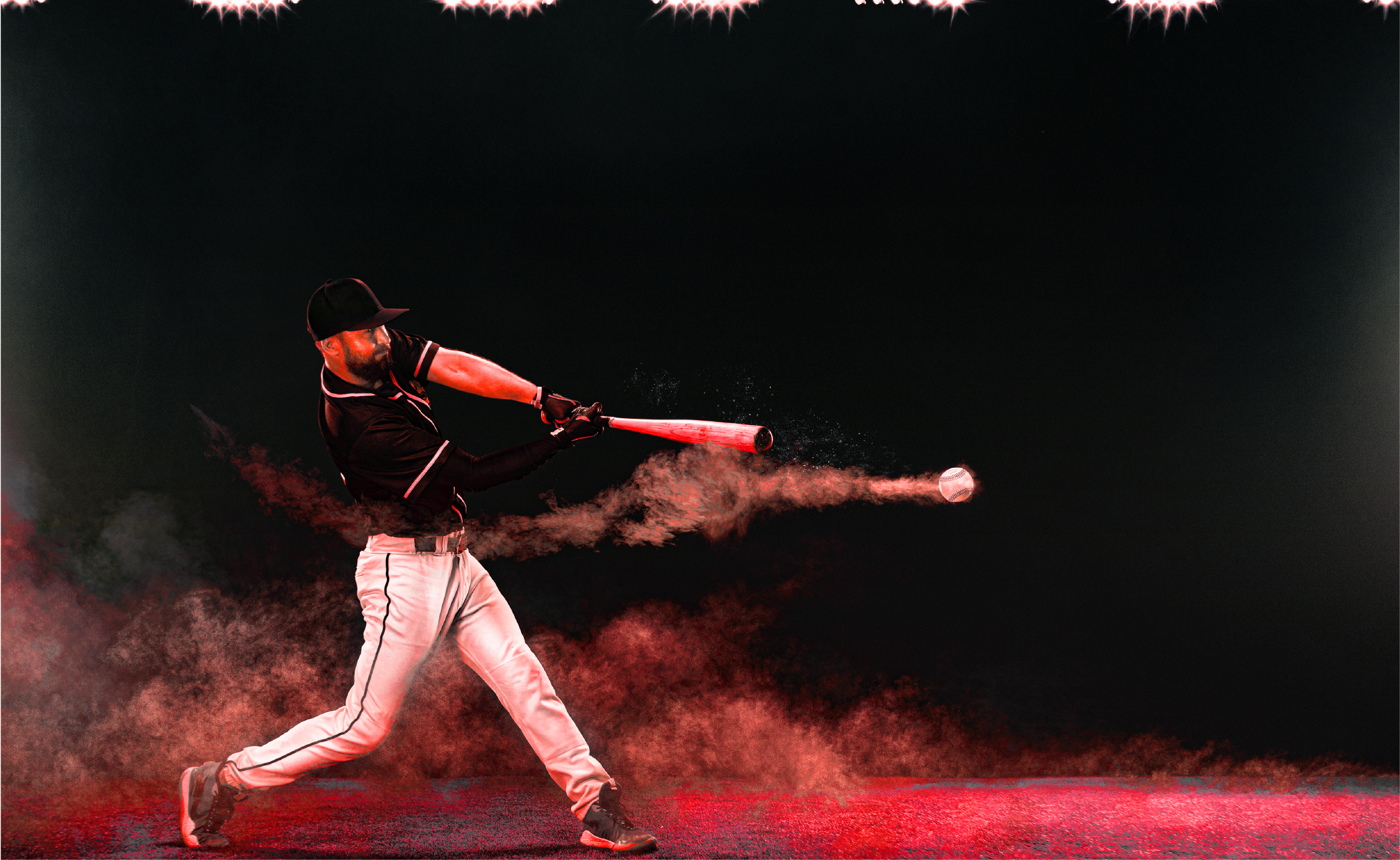 What do you need to hit a baseball, quality visual skills! This hitter is locked in on the target while using great eye-hand coordination.