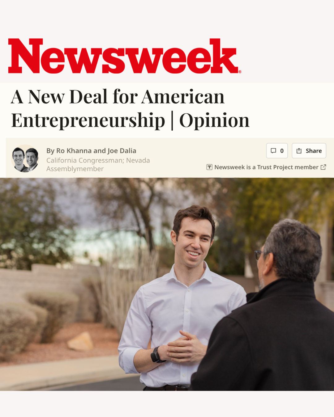 A New Deal for American Entrepreneurship