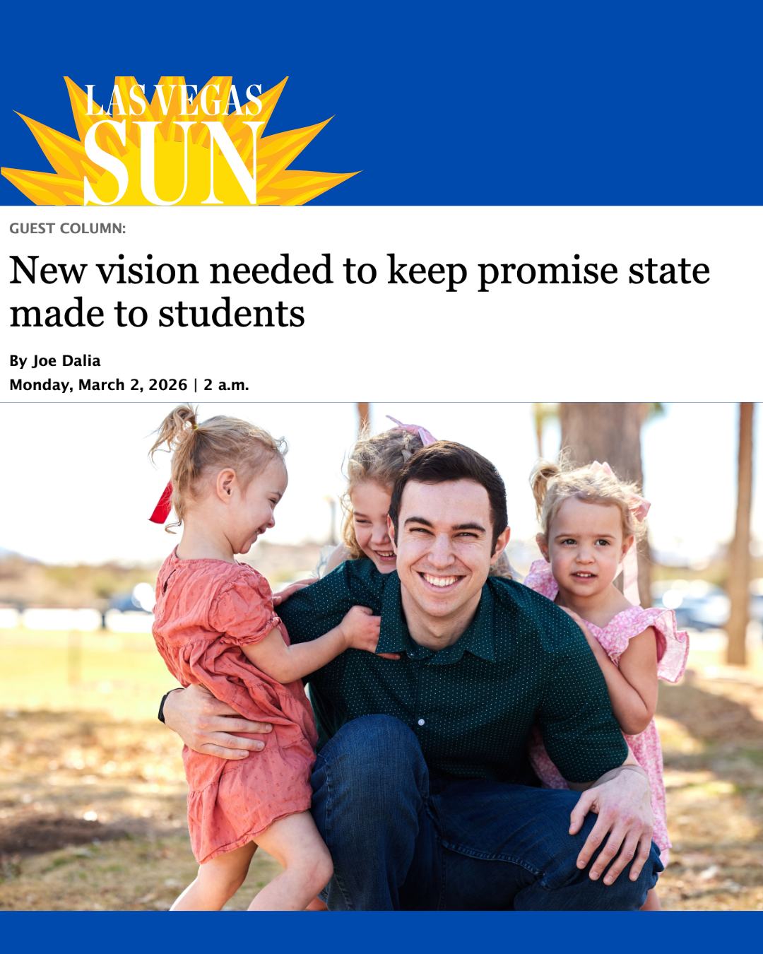 Saving the Millennium Scholarship—Nevada’s College Promise