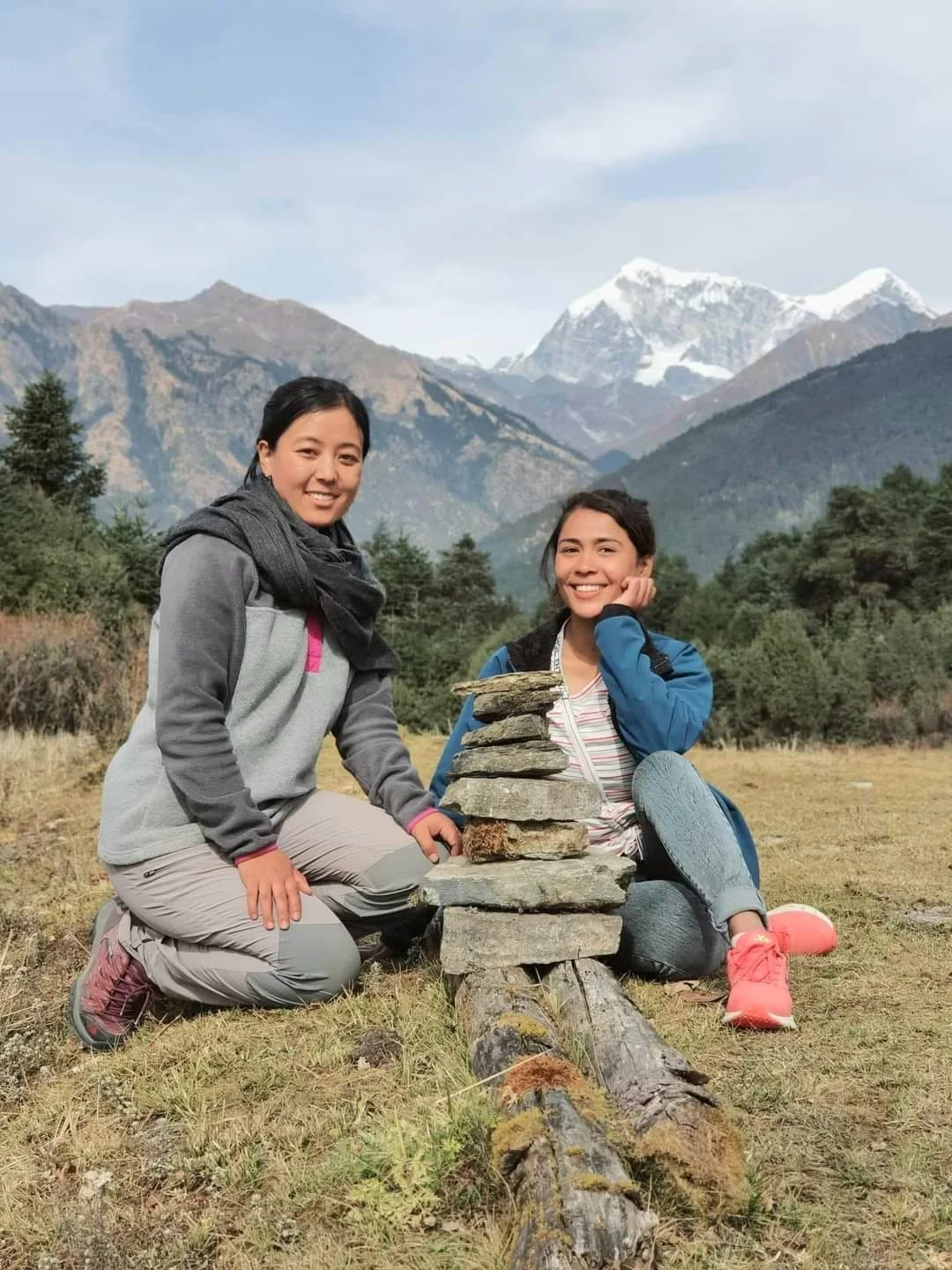 sonam and goma Girls summit .jpg