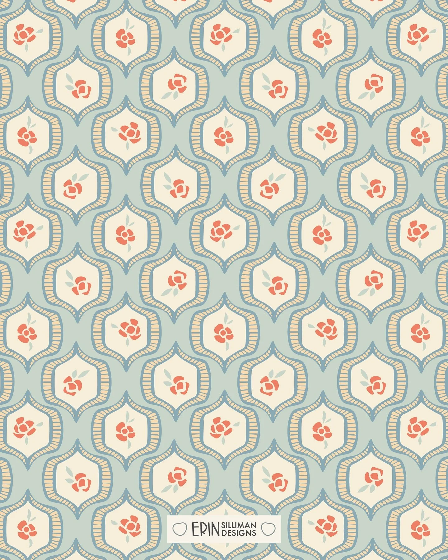 If you get my newsletter, you probably recognize this little rose geo pattern. It went out as the November phone lockscreen image that I shared. Here we are in three pretty colorways - blue, red, and yellow. Do you have a fav?
🤍
.
.
.
Primary colors